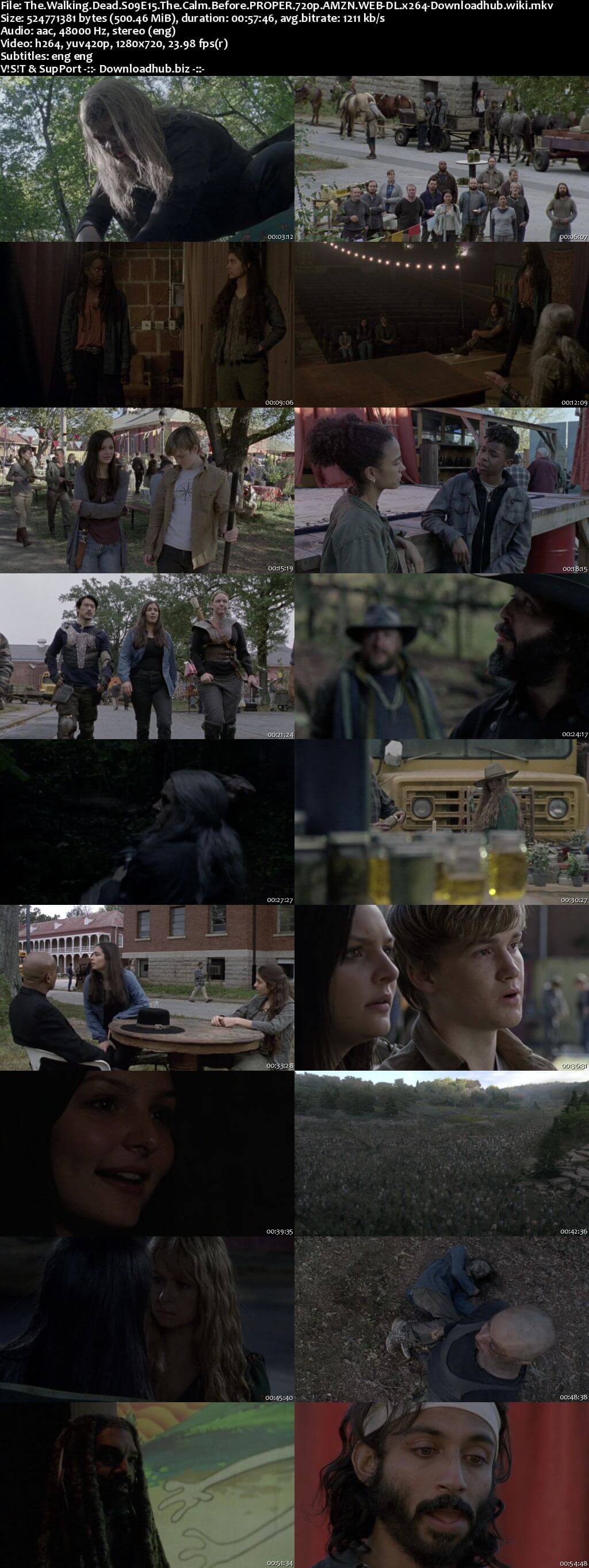 The Walking Dead S09E15 500MB AMZN WEB-DL 720p ESubs