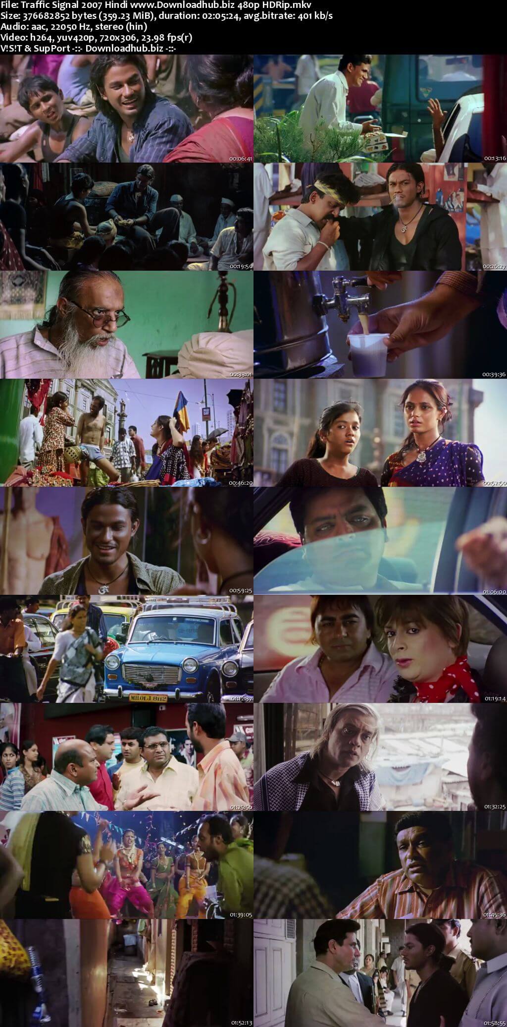 Traffic Signal 2007 Hindi 350MB HDRip 480p