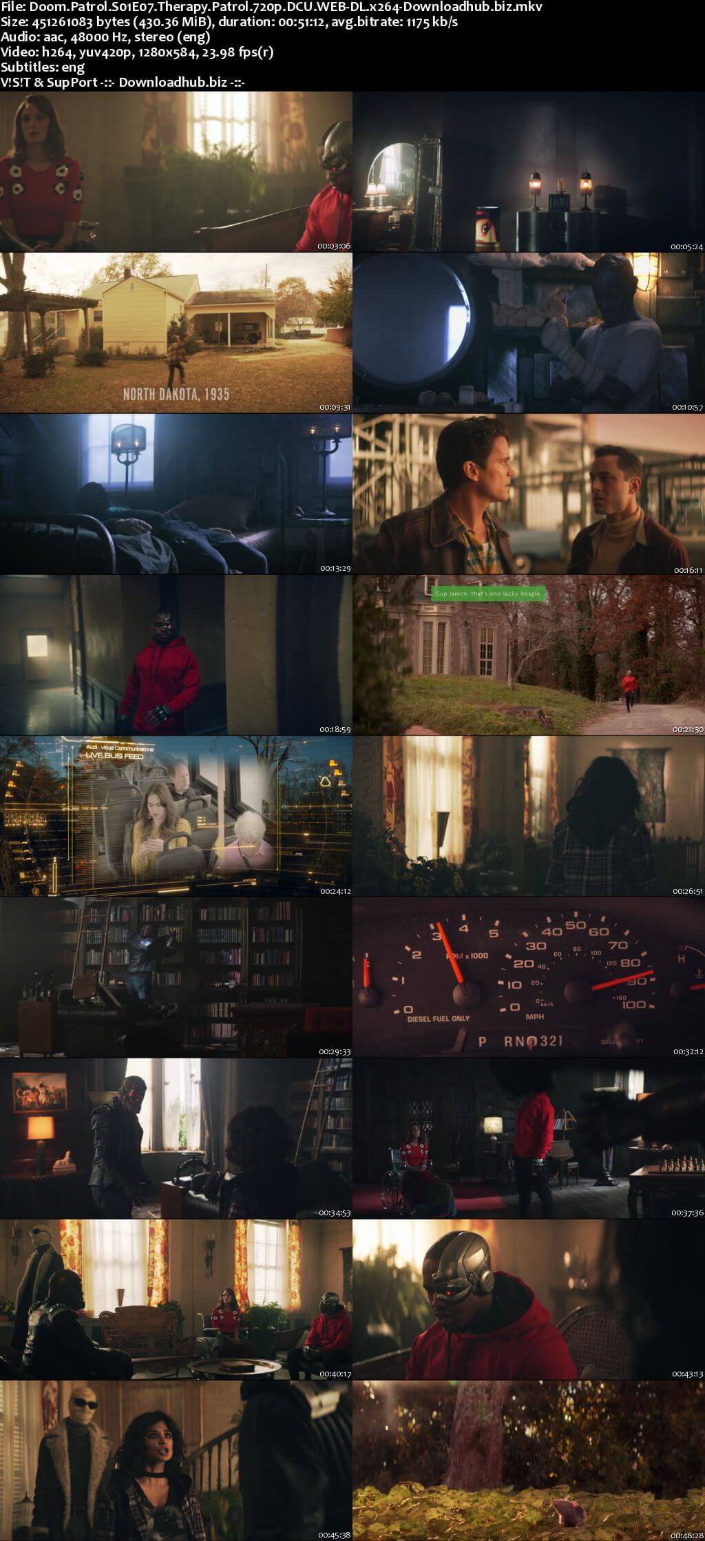 Doom Patrol S01E07 400MB DCU WEB-DL 720p ESubs