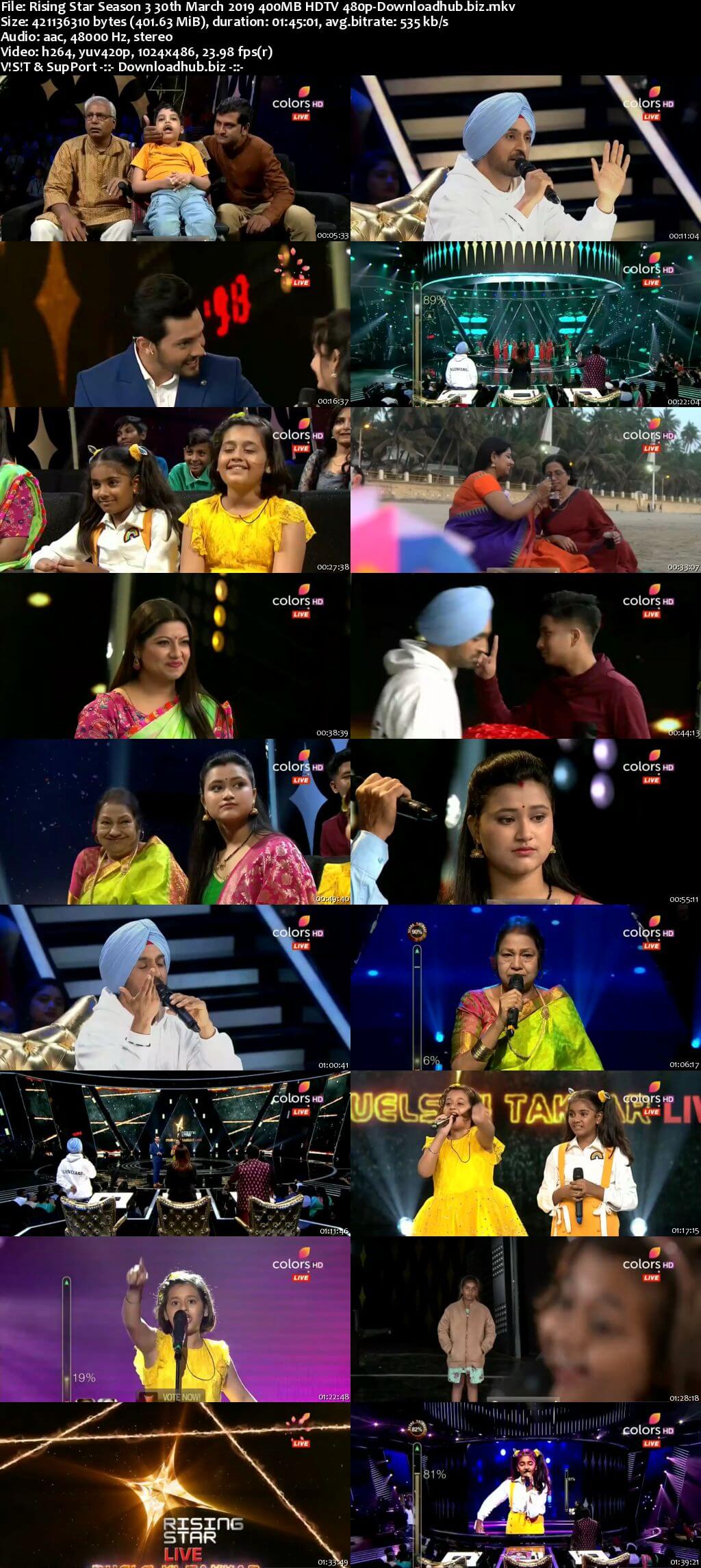 Rising Star Season 3 30 March 2019 Episode 05 HDTV 480p