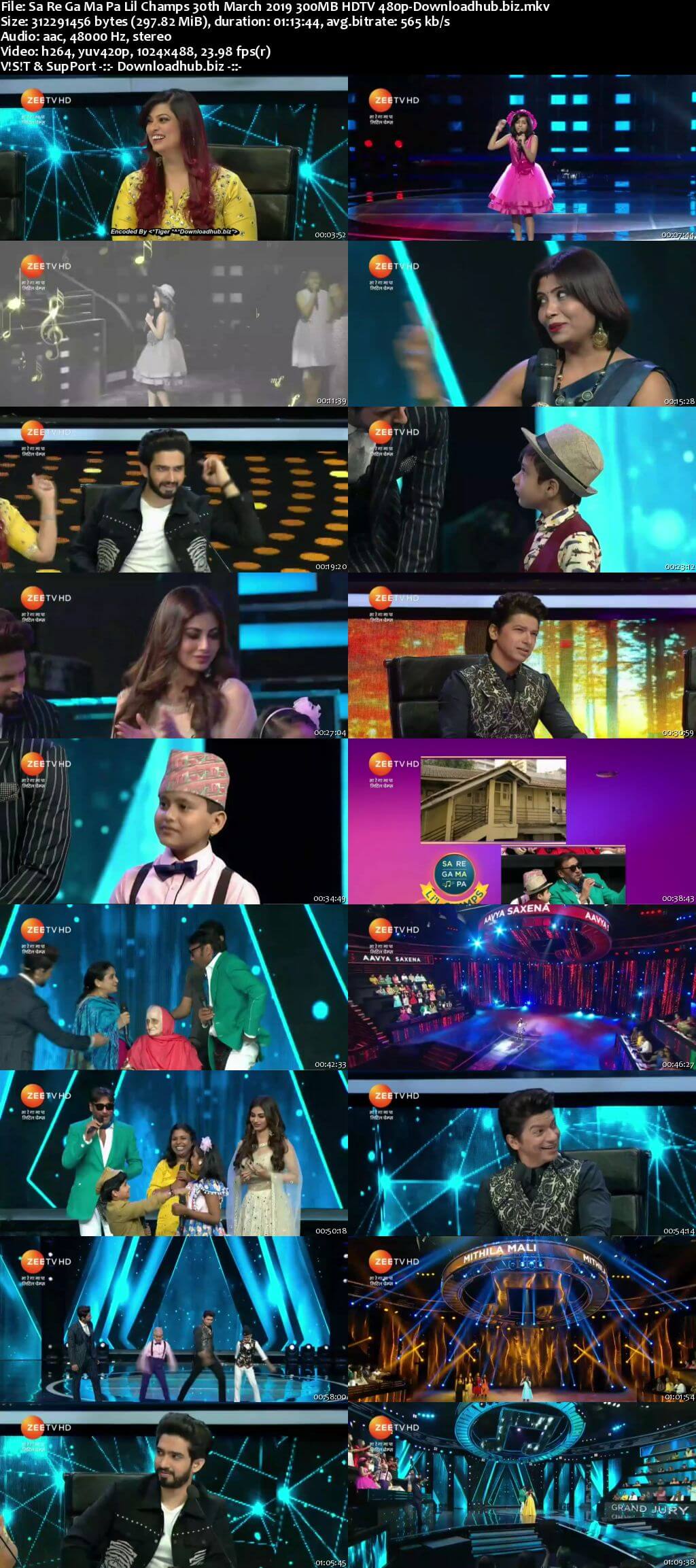 Sa Re Ga Ma Pa Lil Champs 30 March 2019 Episode 14 HDTV 480p