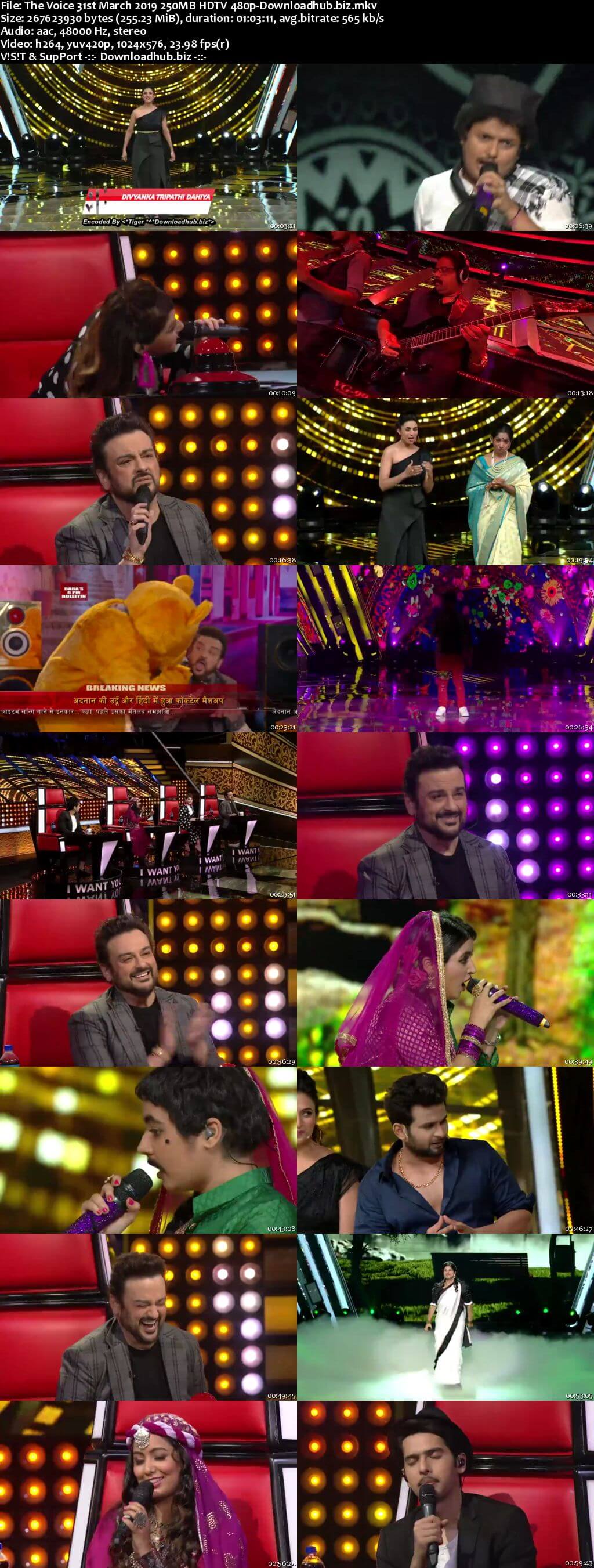 The Voice 31 March 2019 Episode 17 HDTV 480p