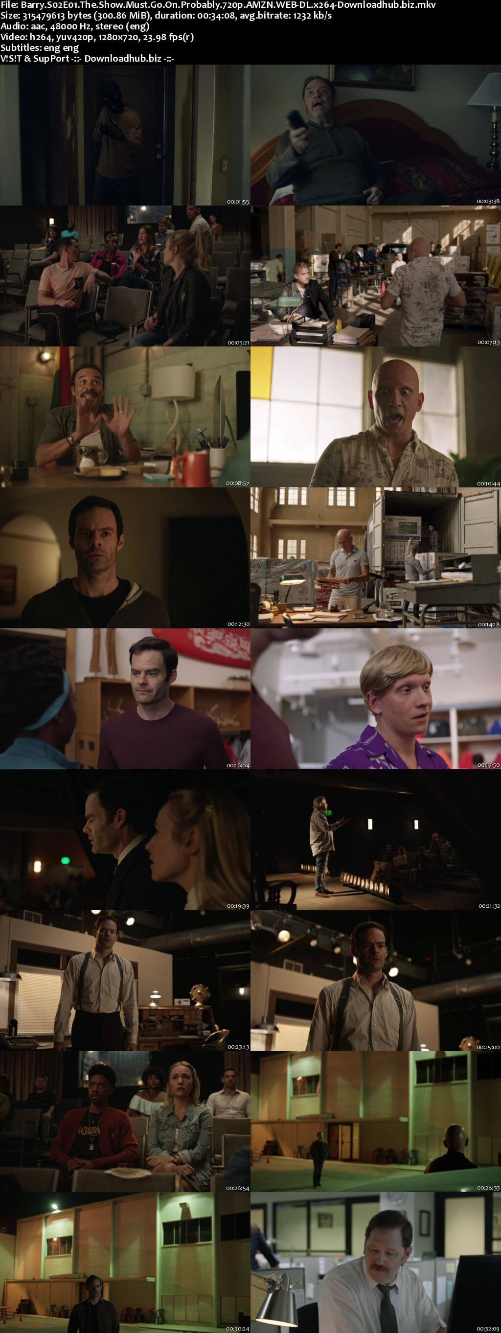 Barry S02E01 300MB AMZN WEB-DL 720p ESubs