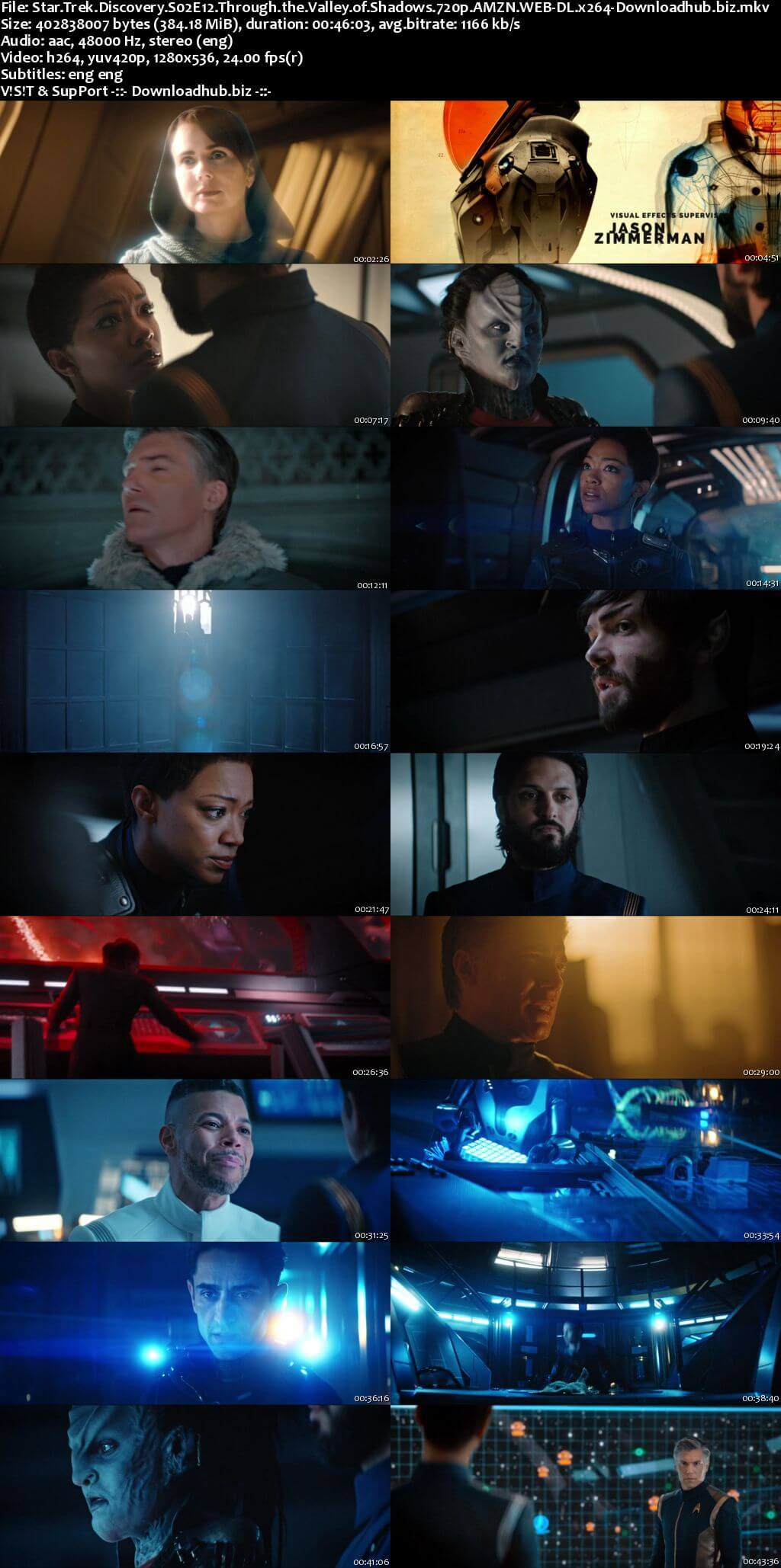 Star Trek Discovery S02E12 350MB AMZN WEB-DL 720p ESubs