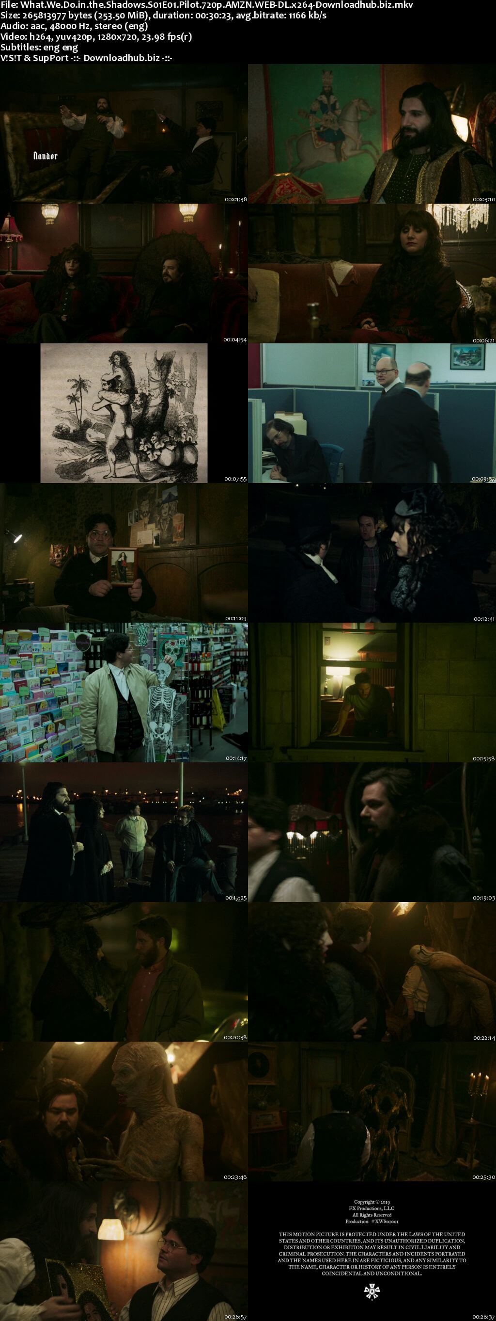 What We Do in the Shadows S01E01 250MB AMZN WEB-DL 720p ESubs