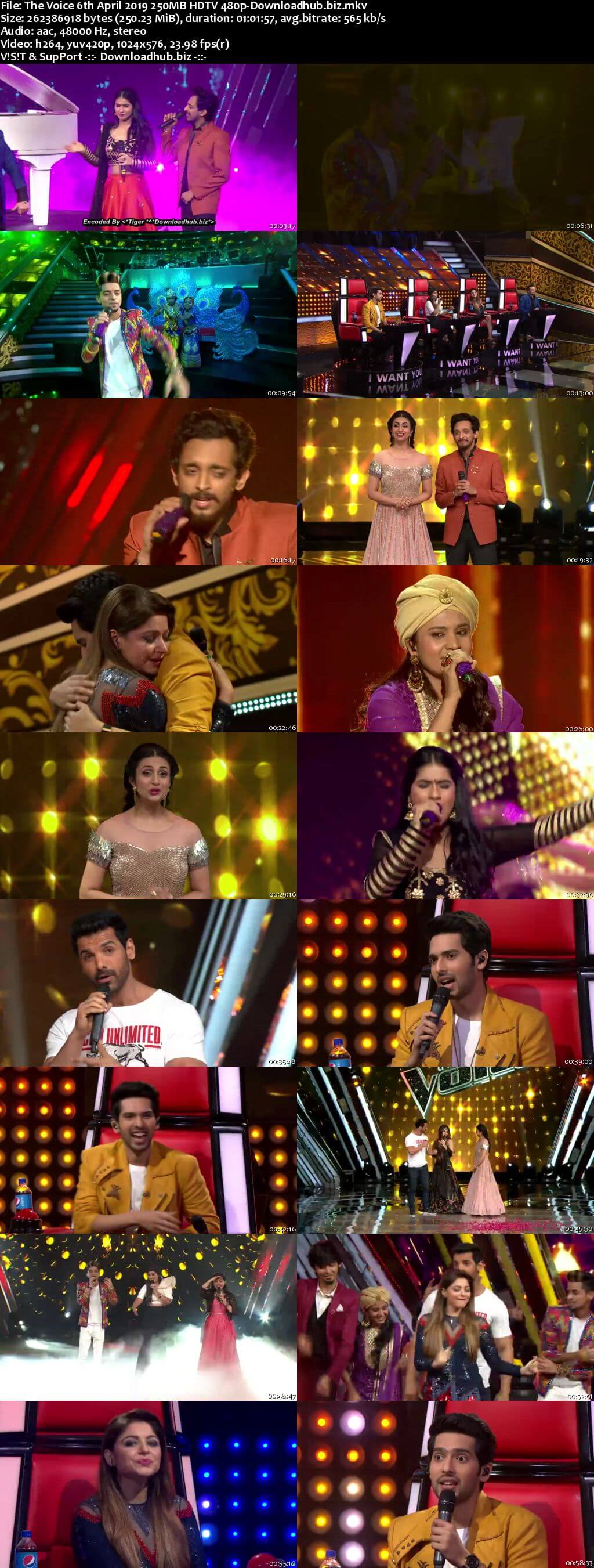 The Voice 06 April 2019 Episode 18 HDTV 480p