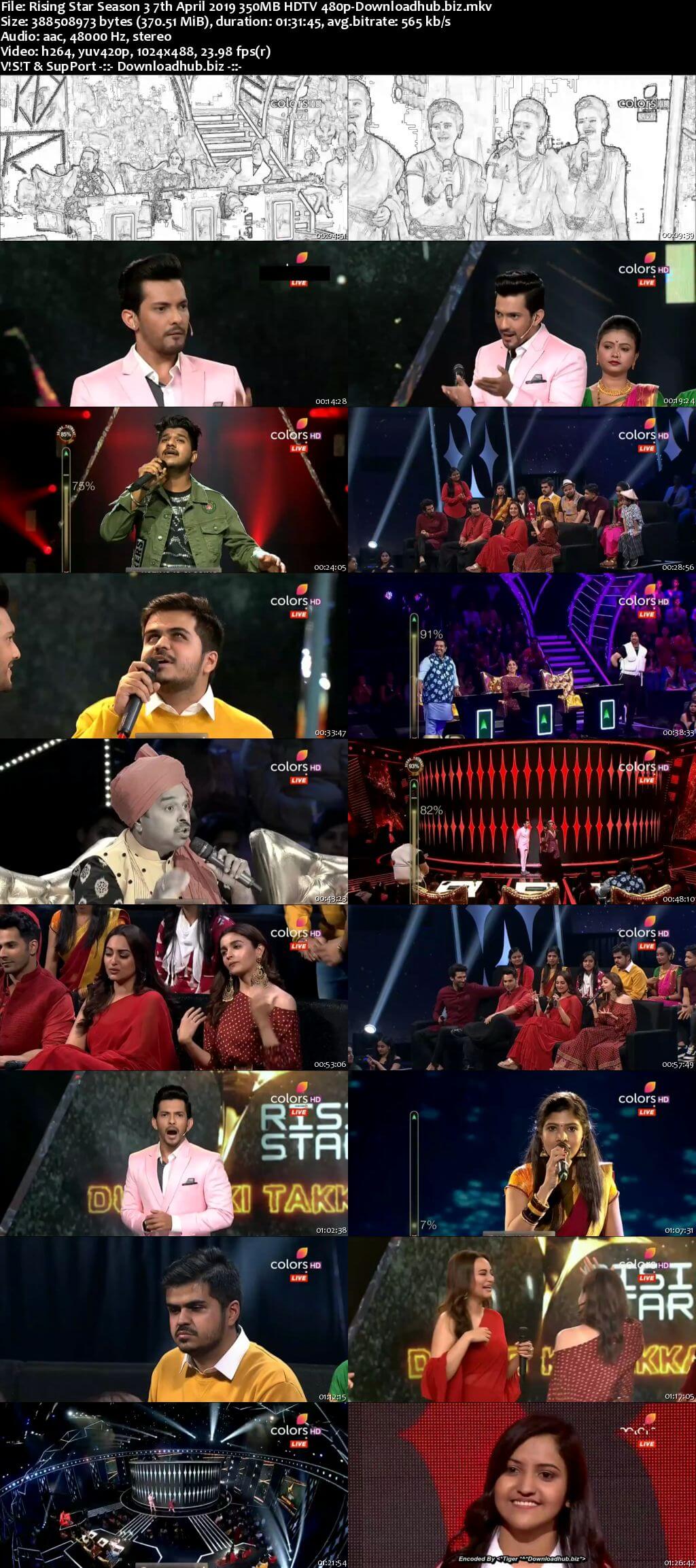 Rising Star Season 3 07 April 2019 Episode 08 HDTV 480p