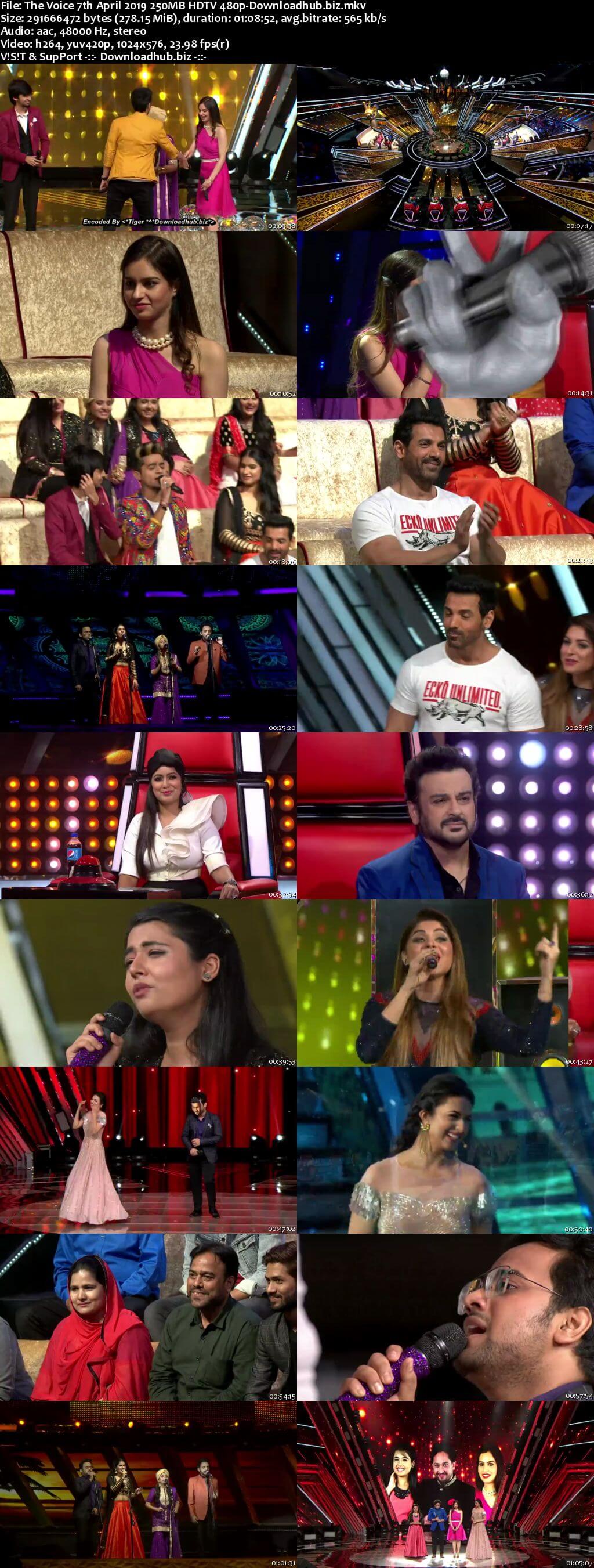 The Voice 07 April 2019 Episode 19 HDTV 480p