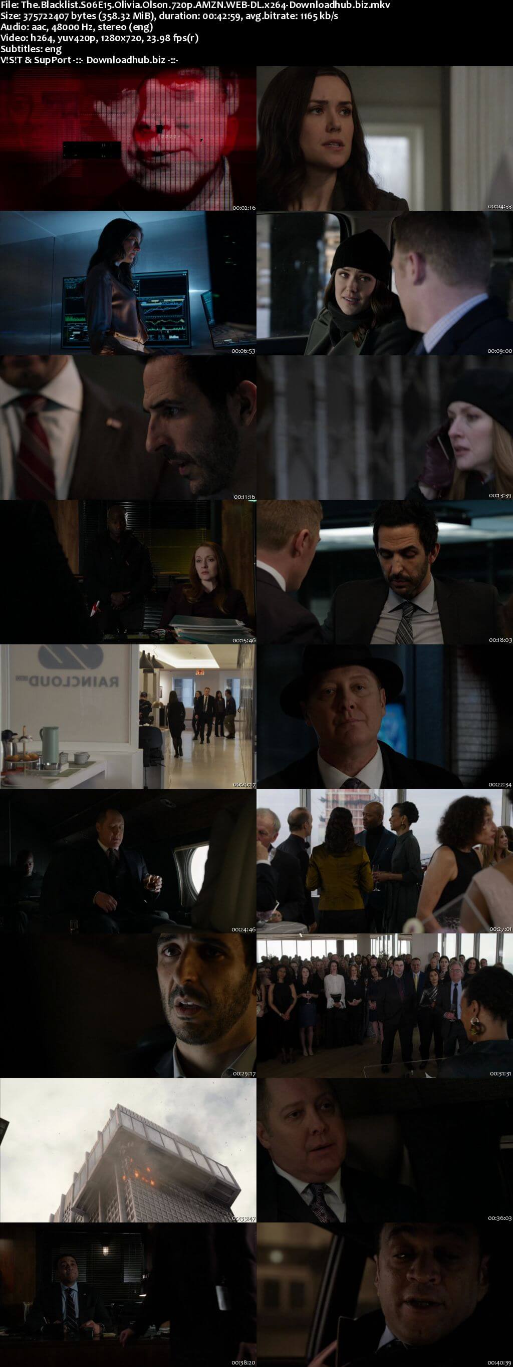 The Blacklist S06E15 350MB AMZN WEB-DL 720p ESubs