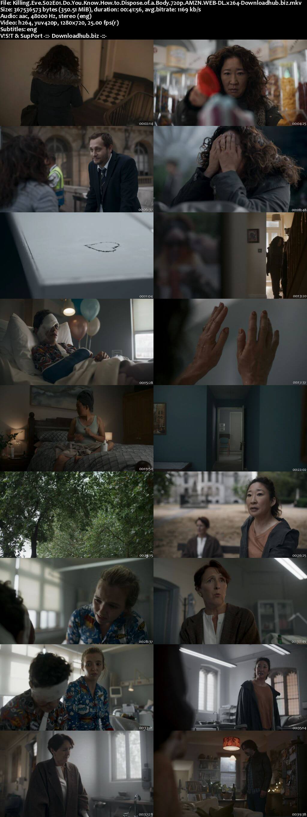 Killing Eve S02E01 350MB AMZN WEB-DL 720p ESubs