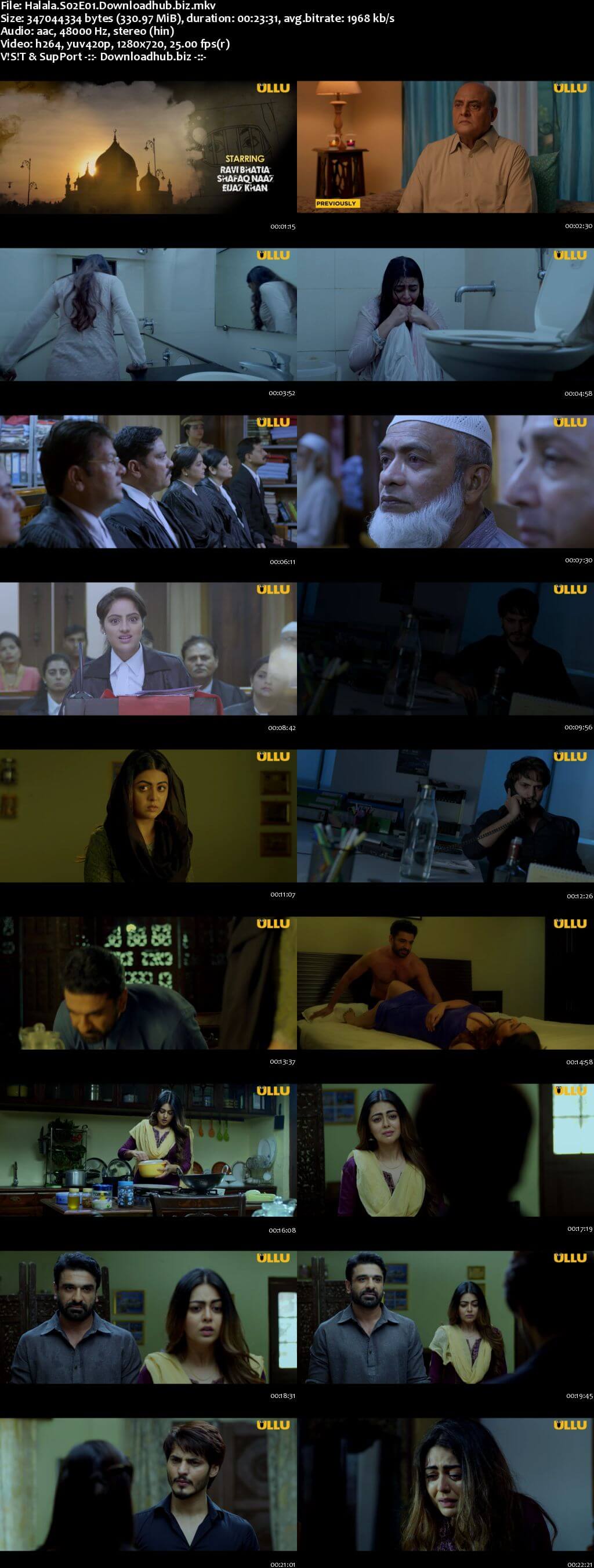 Halala 2019 Hindi S02 ULLU WEB Series Complete 720p HDRip x264