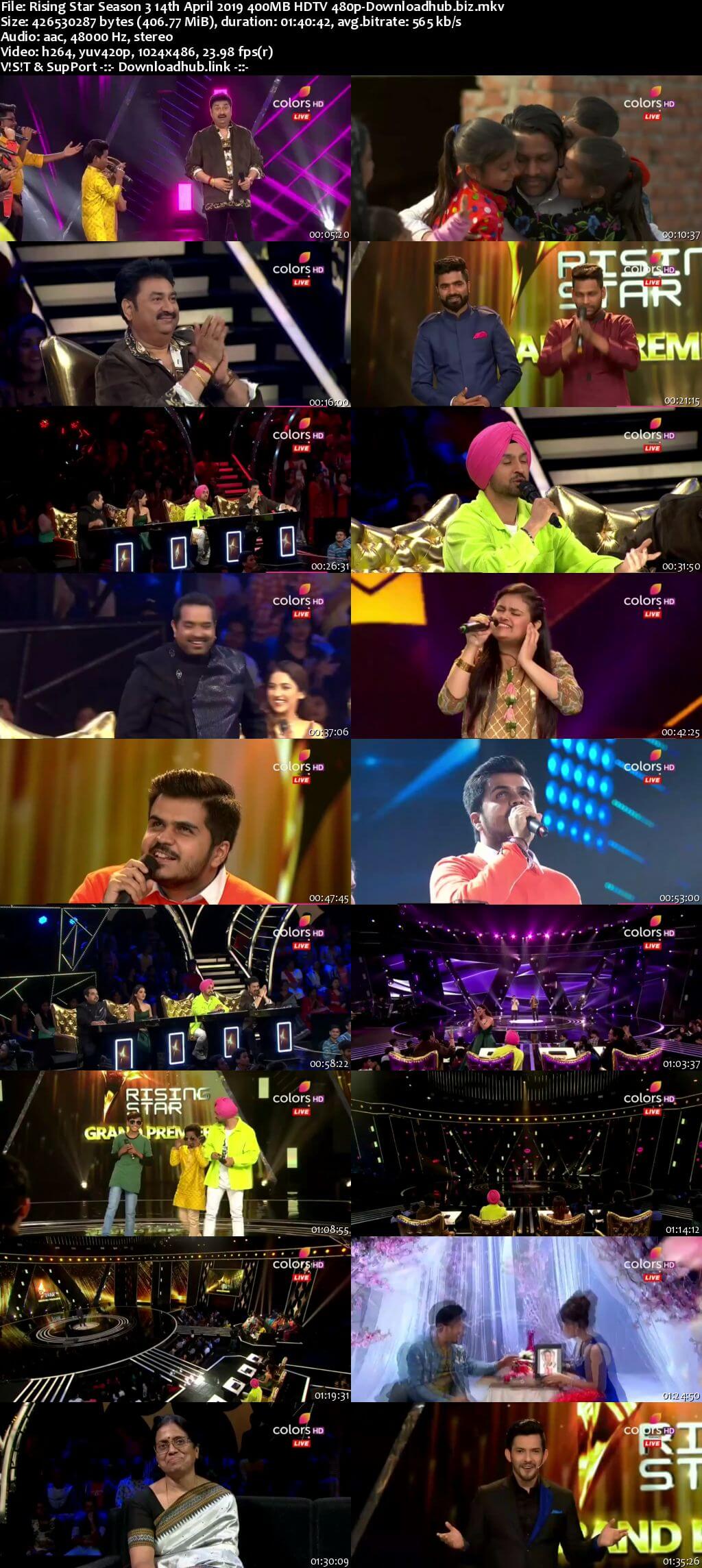 Rising Star Season 3 14 April 2019 Episode 10 HDTV 480p