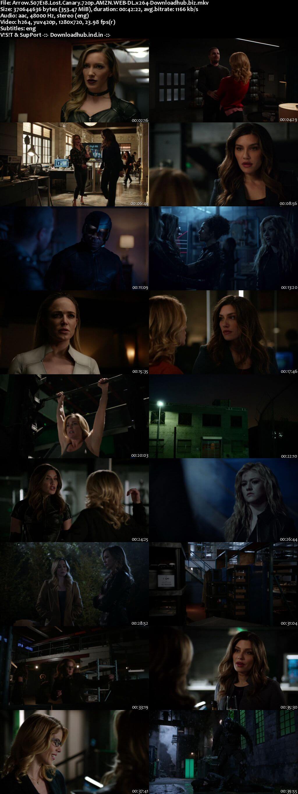 Arrow S07E18 350MB AMZN Web-DL 720p ESubs