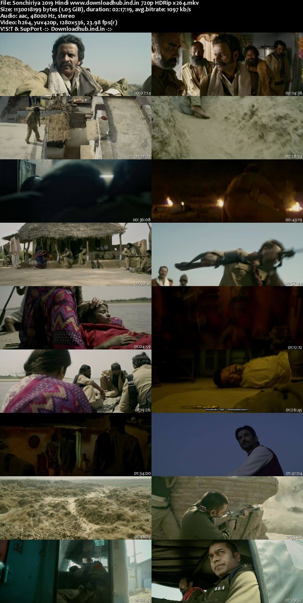 Sonchiriya 2019 Hindi 720p HDRip x264