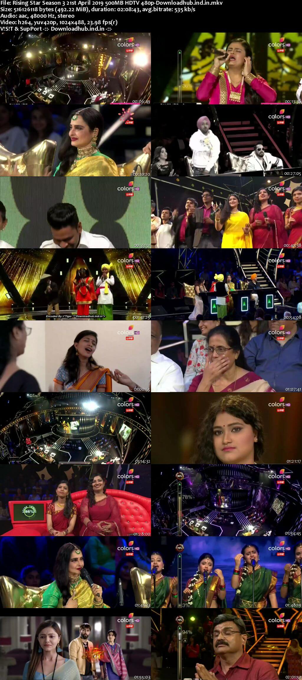 Rising Star Season 3 21 April 2019 Episode 11 HDTV 480p