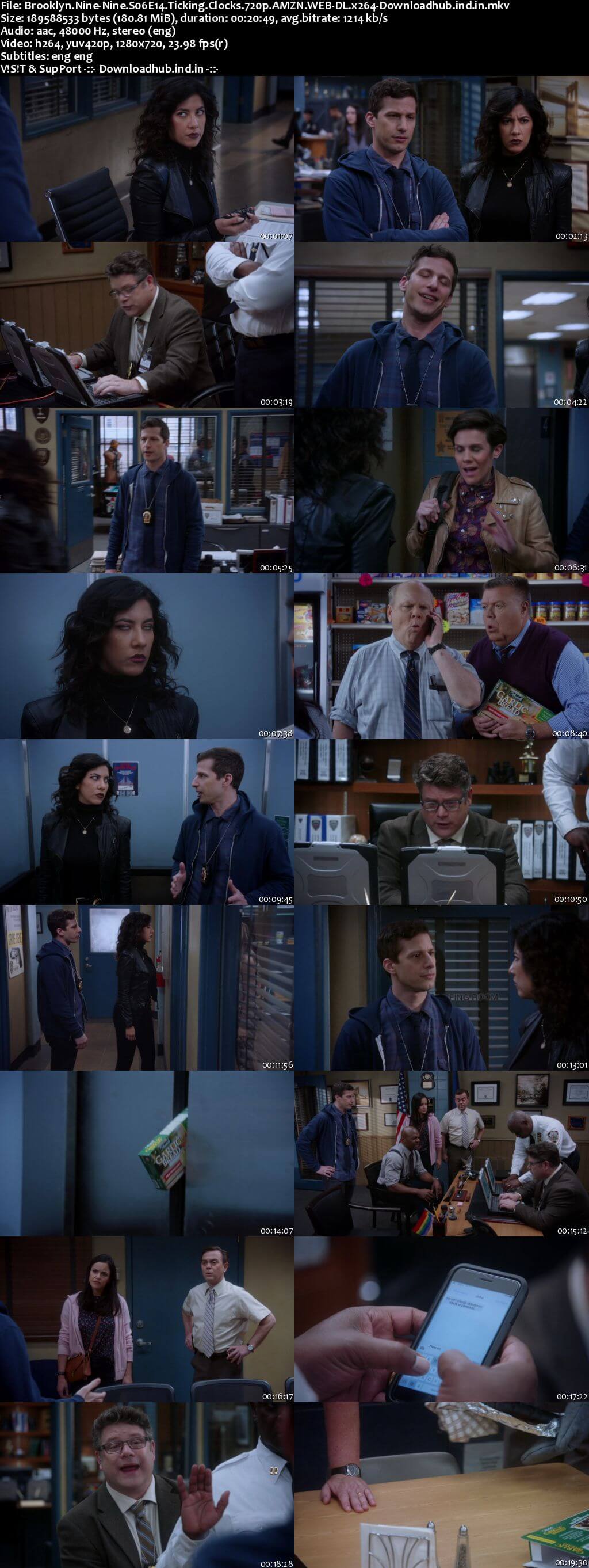 Brooklyn Nine-Nine S06E14 180MB WEB-DL 720p ESubs