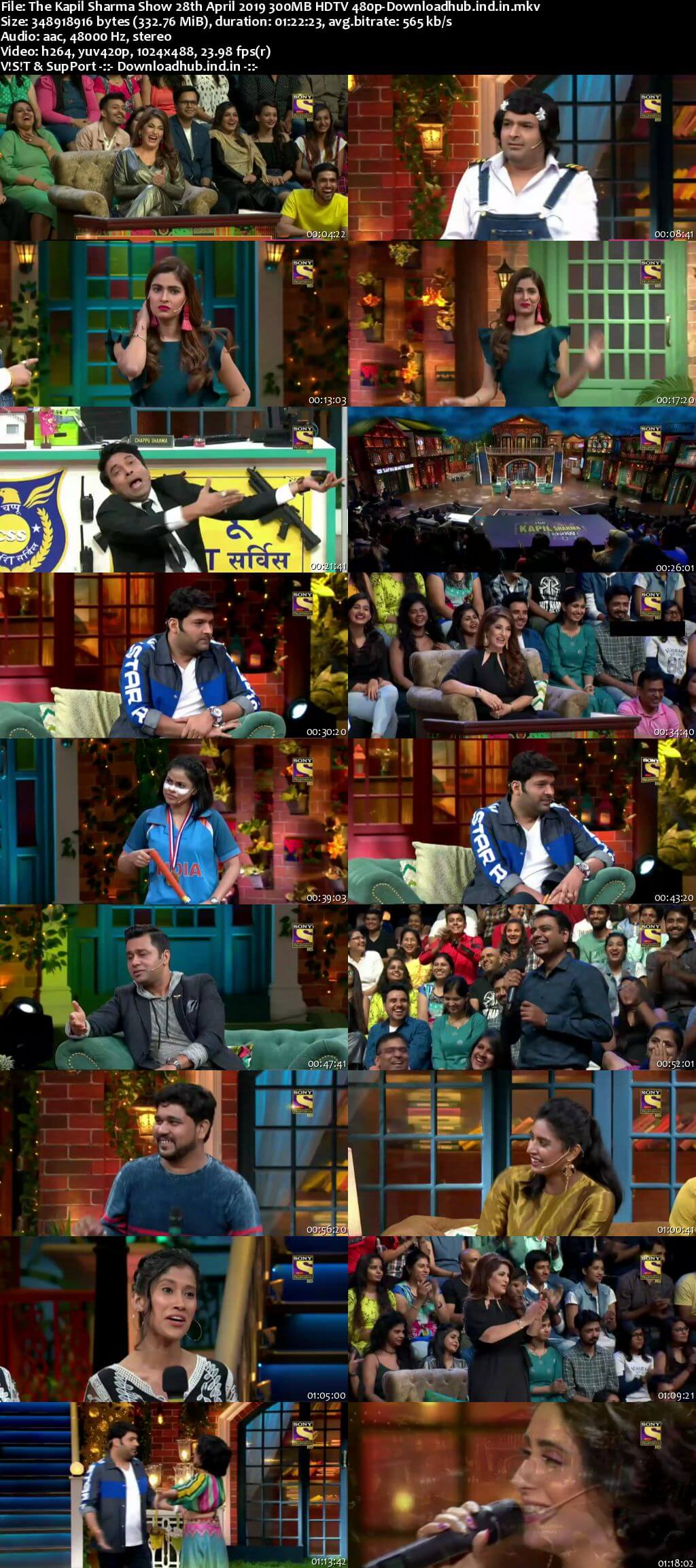 The Kapil Sharma Show 28 April 2019 Episode 36 HDTV 480p