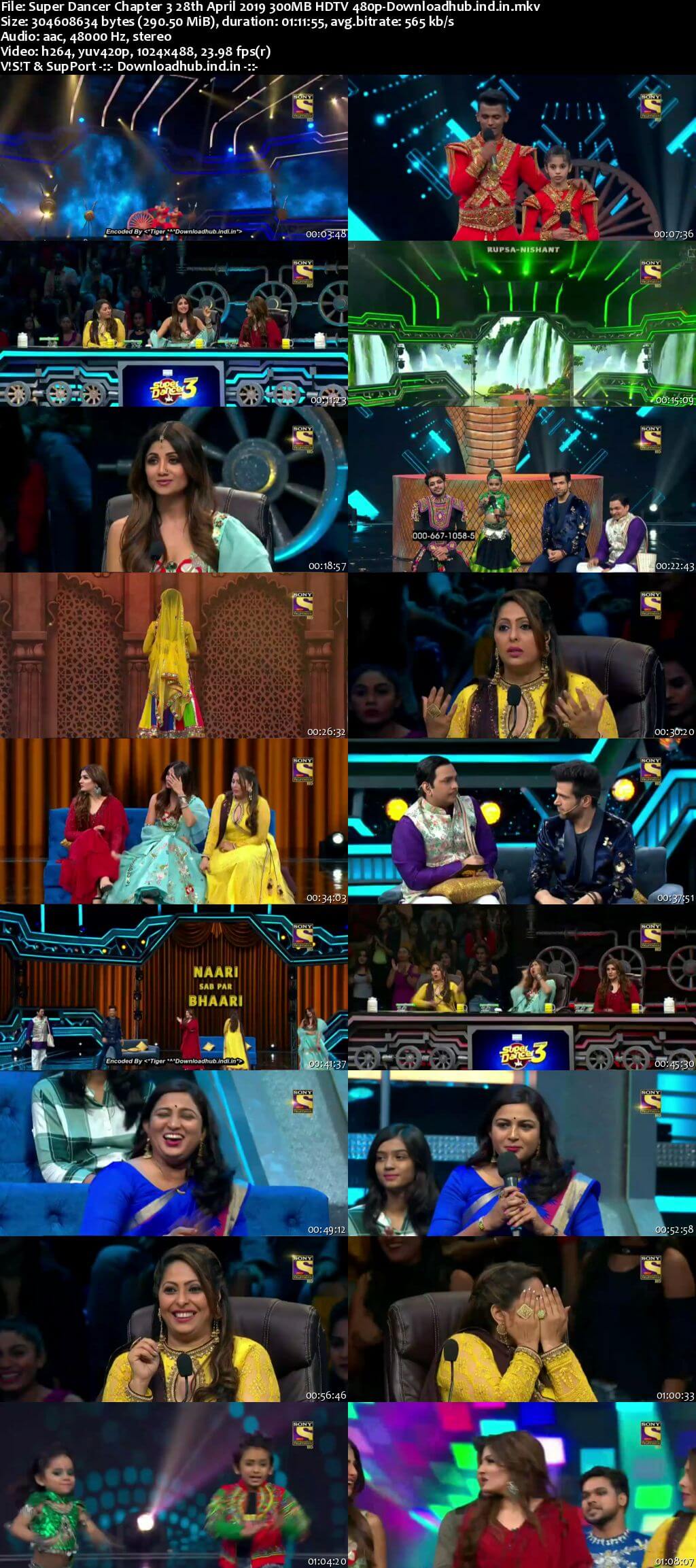 Super Dancer Chapter 3 28 April 2019 Episode 36 HDTV 480p