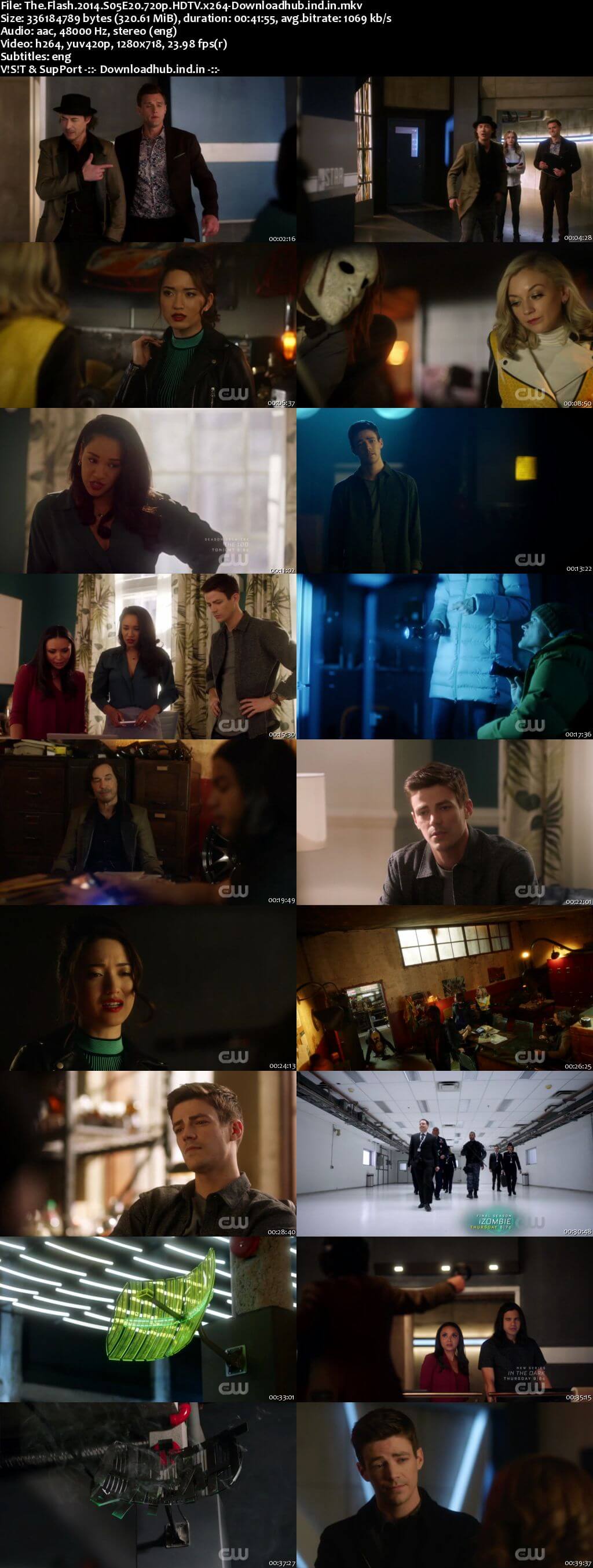 The Flash S05E20 300MB HDTV 720p x264