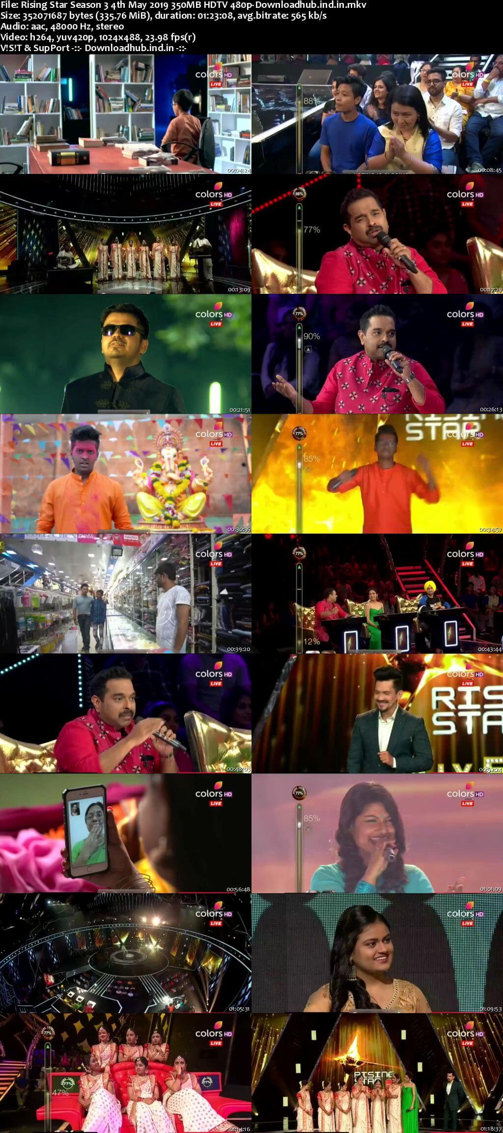 Rising Star Season 3 04 May 2019 Episode 14 HDTV 480p