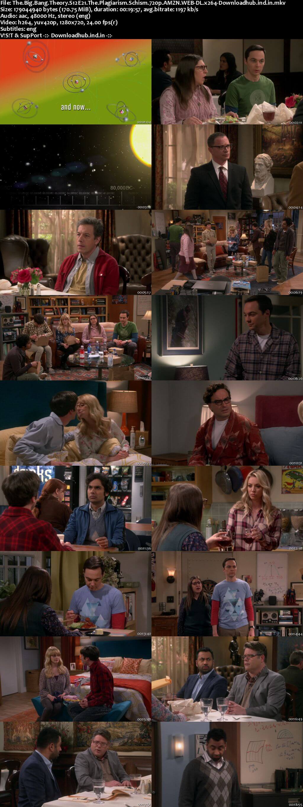 The Big Bang Theory S12E21 170MB AMZN WEB-DL 720p ESubs