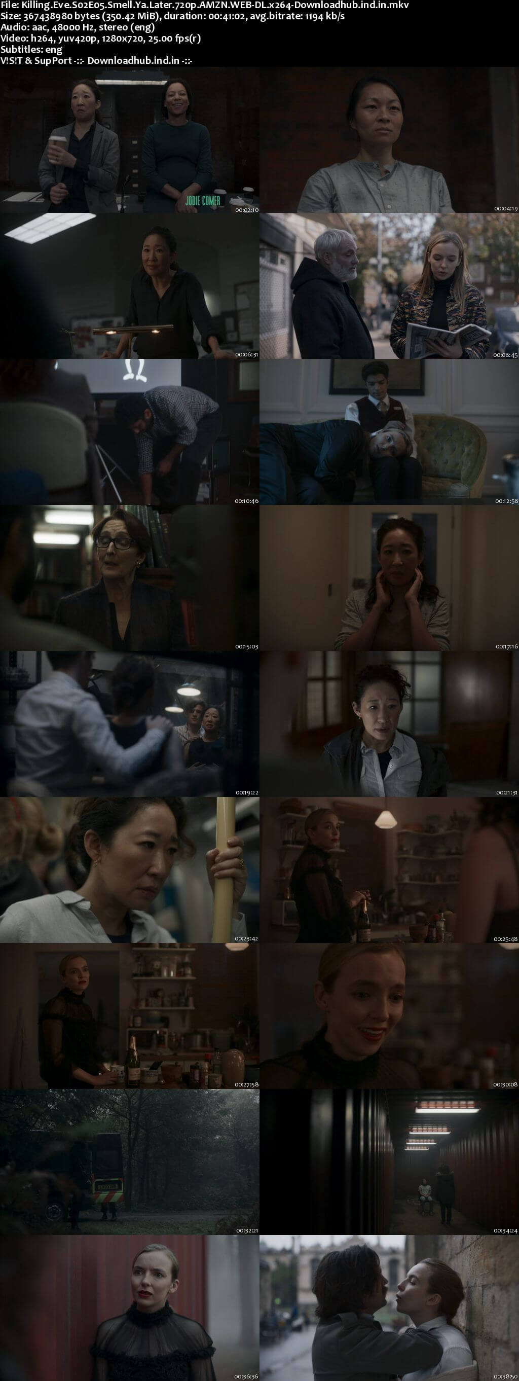 Killing Eve S02E05 350MB AMZN WEB-DL 720p ESubs