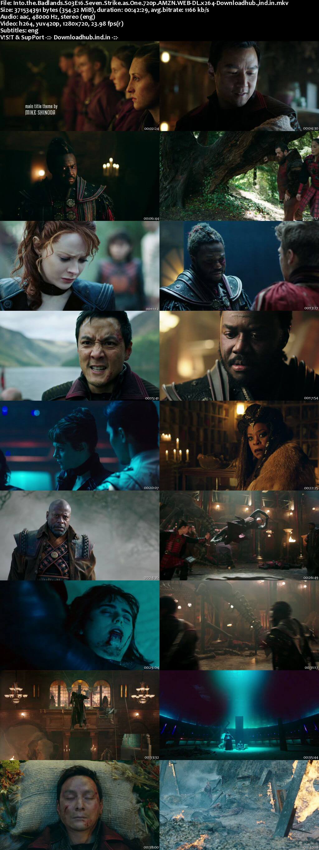 Into the Badlands S03E16 350MB WEB-DL 720p x264 ESubs