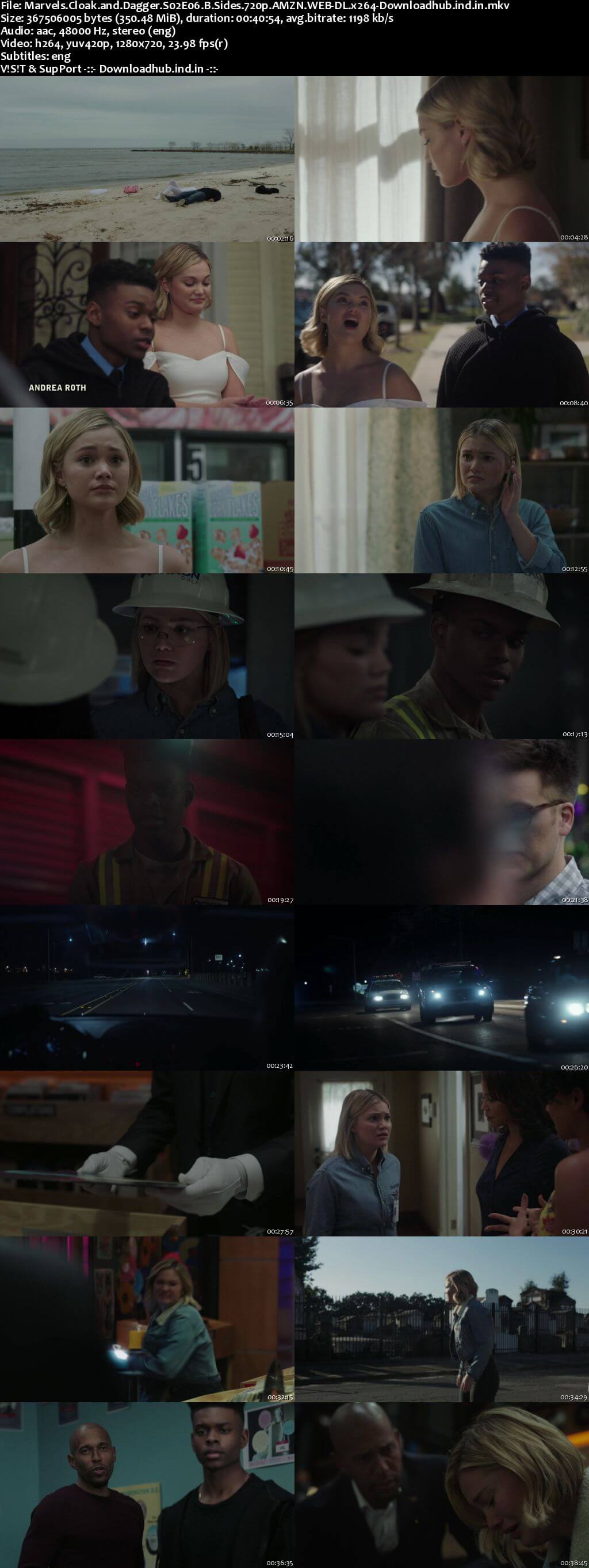 Cloak & Dagger S02E06 350MB AMZN WEB-DL 720p ESubs