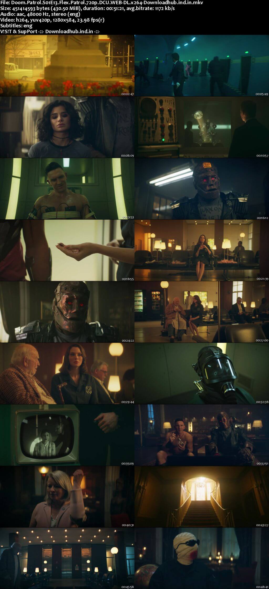 Doom Patrol S01E13 350MB DCU WEB-DL 720p ESubs