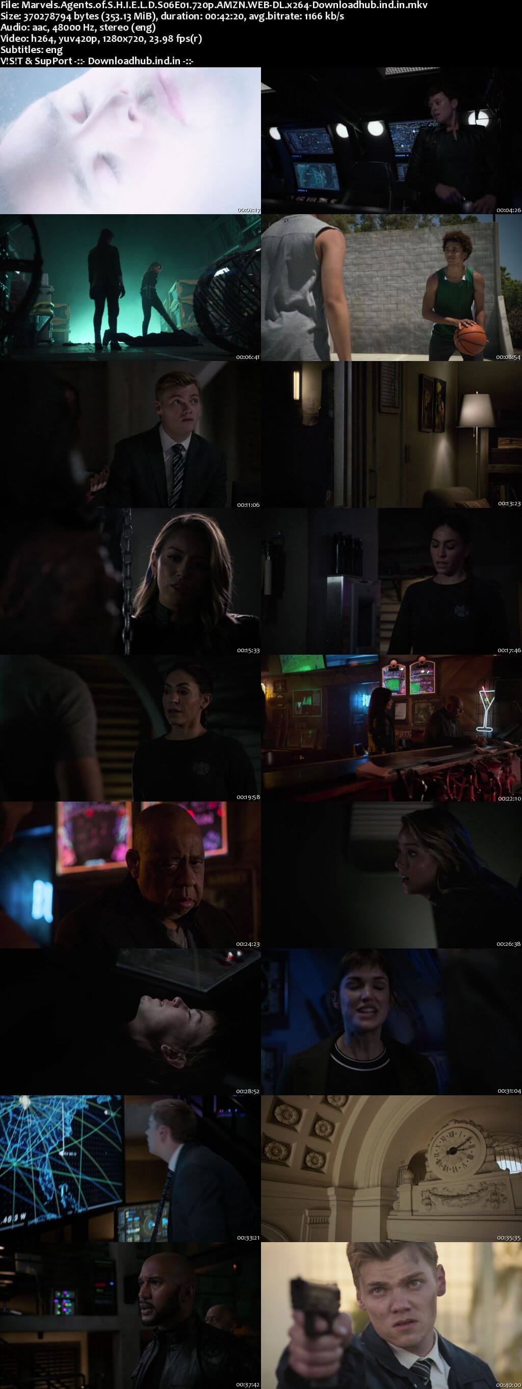 Marvels Agents of S.H.I.E.L.D S06E01 350MB AMZN WEB-DL 720p ESubs