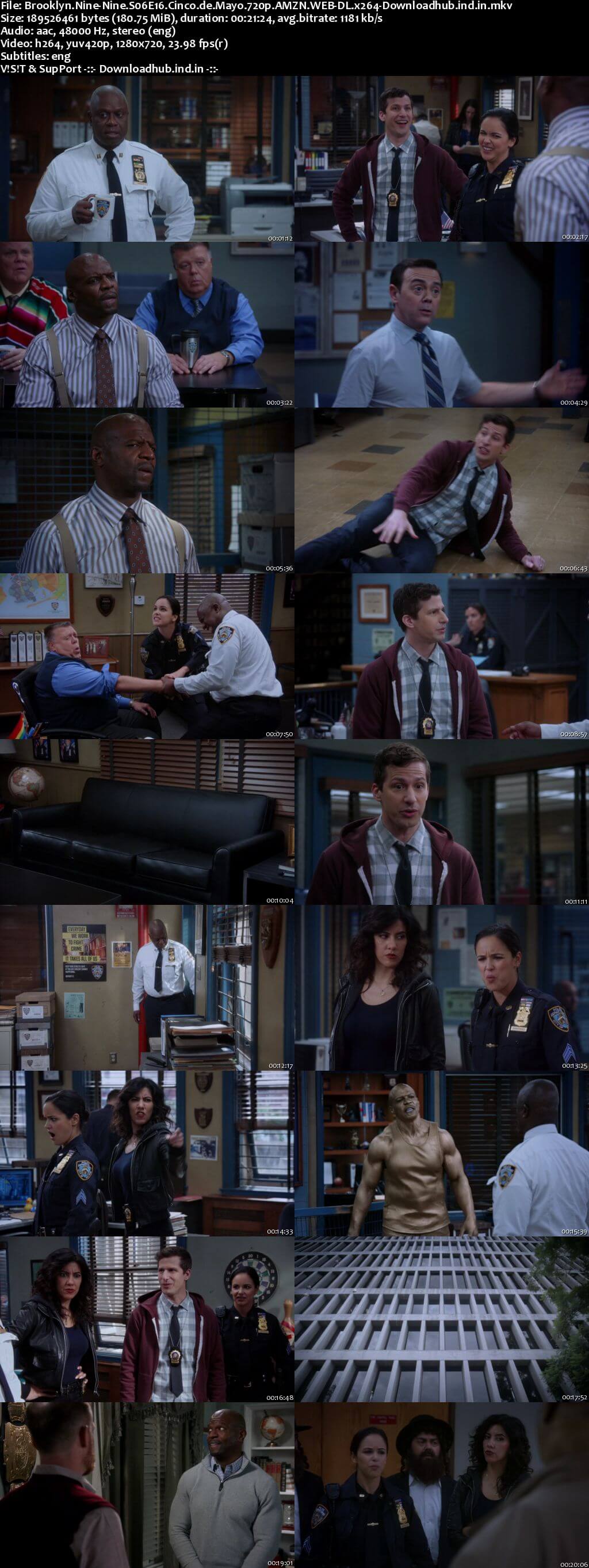 Brooklyn Nine-Nine S06E16 180MB WEB-DL 720p ESubs