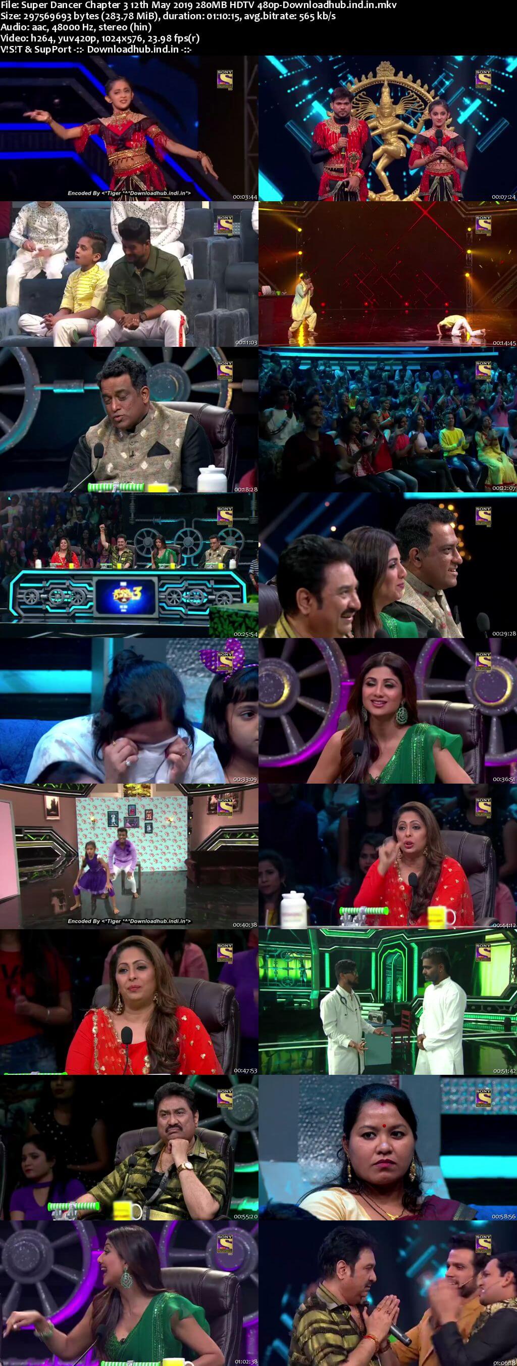 Super Dancer Chapter 3 12 May 2019 Episode 40 HDTV 480p