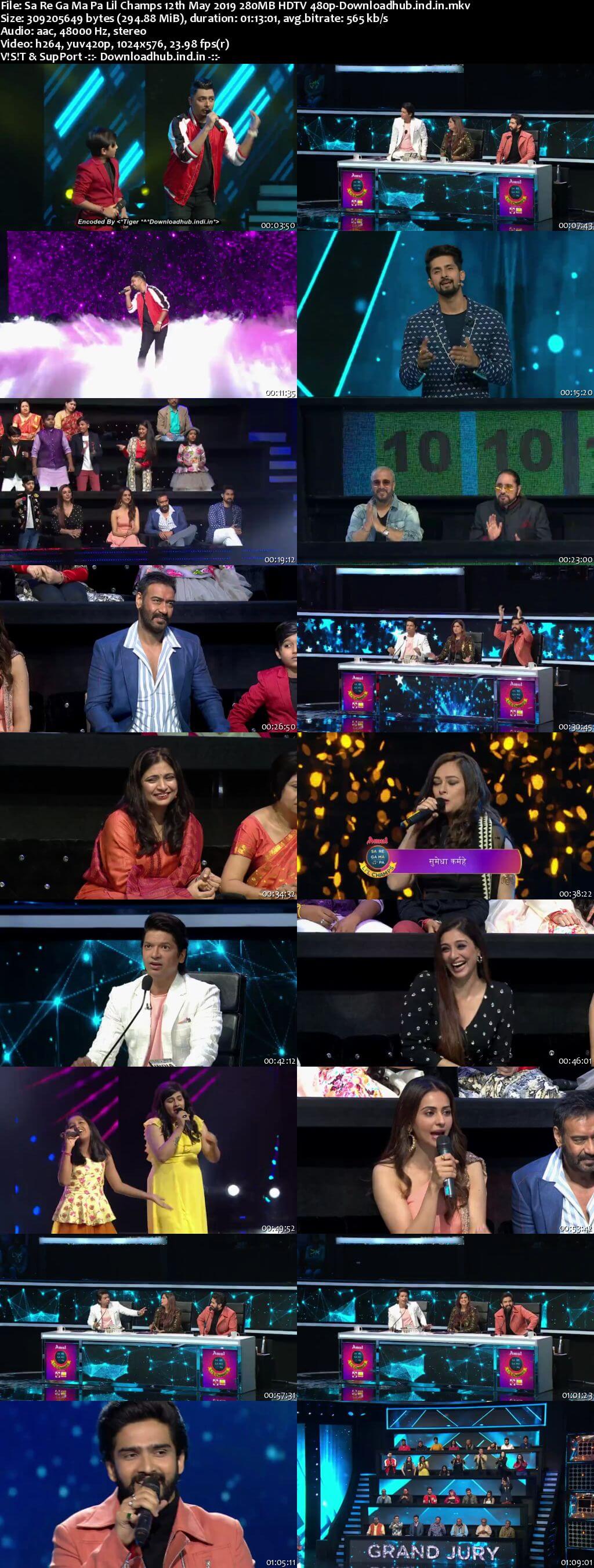 Sa Re Ga Ma Pa Lil Champs 12 May 2019 Episode 27 HDTV 480p