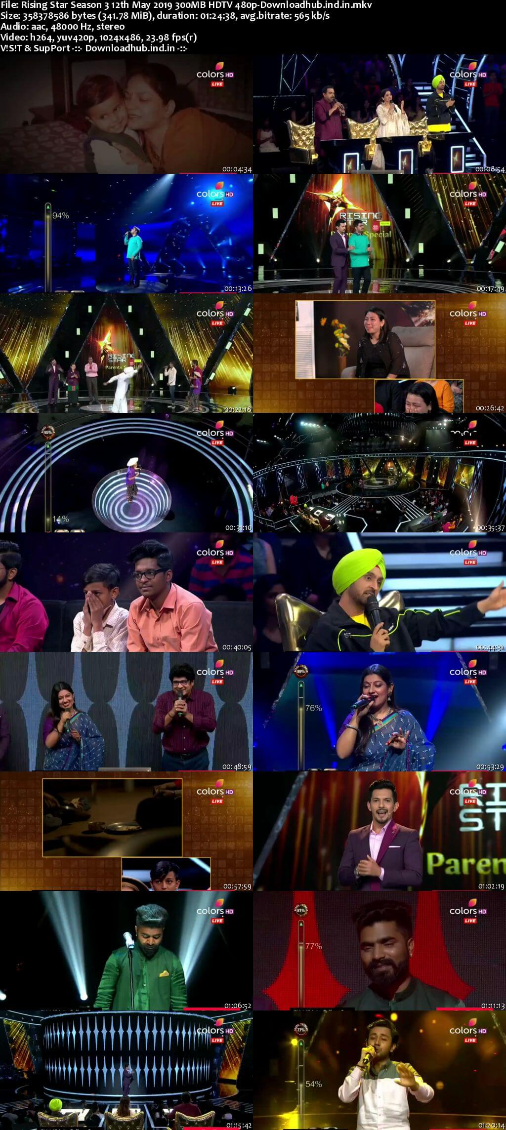 Rising Star Season 3 12 May 2019 Episode 17 HDTV 480p