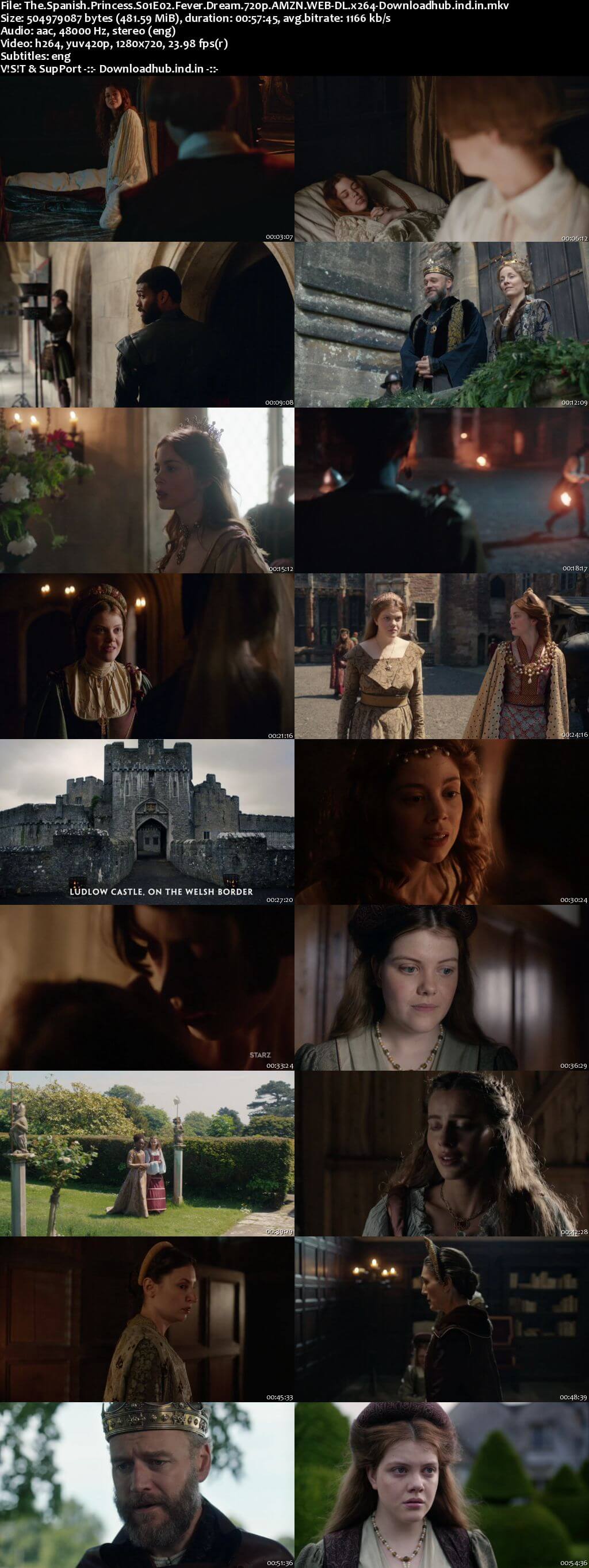 The Spanish Princess S01E02 450MB AMZN WEB-DL 720p ESubs