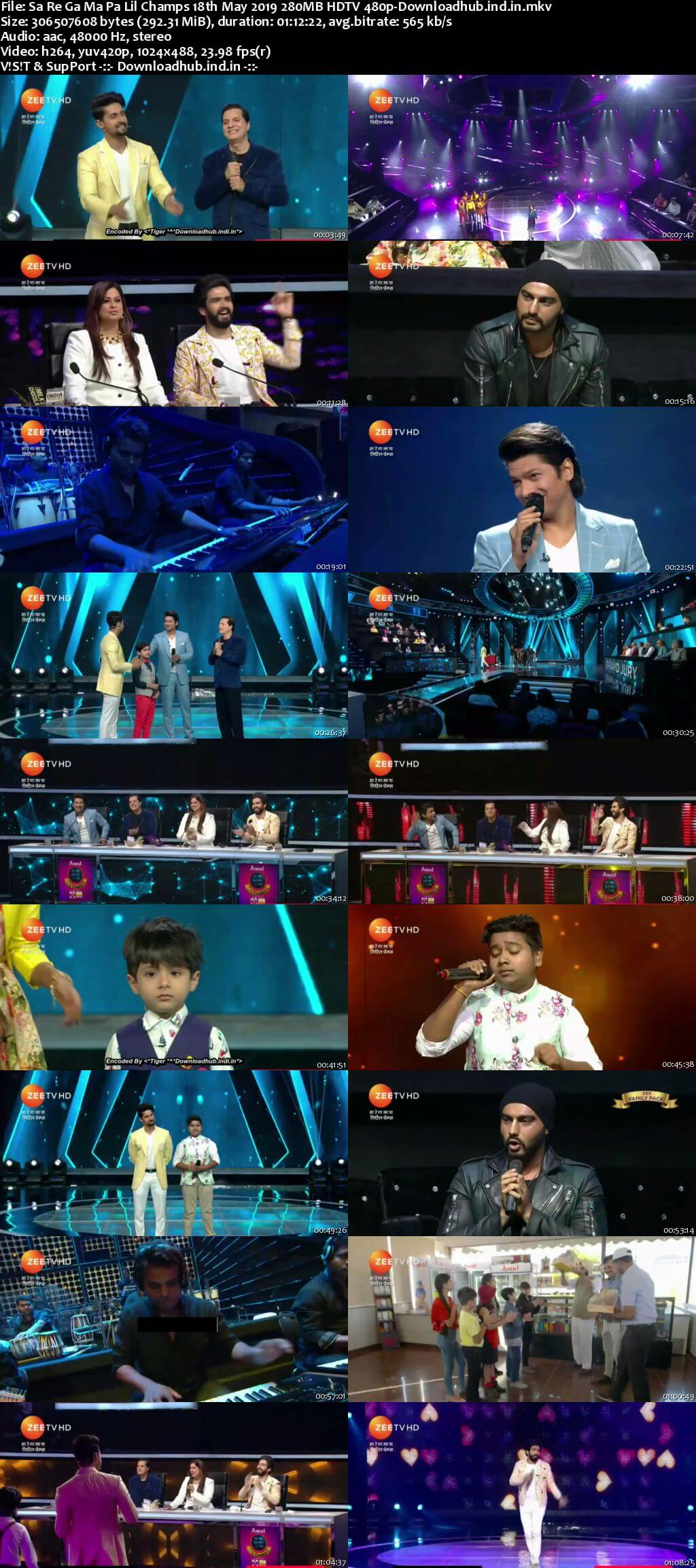 Sa Re Ga Ma Pa Lil Champs 18 May 2019 Episode 28 HDTV 480p