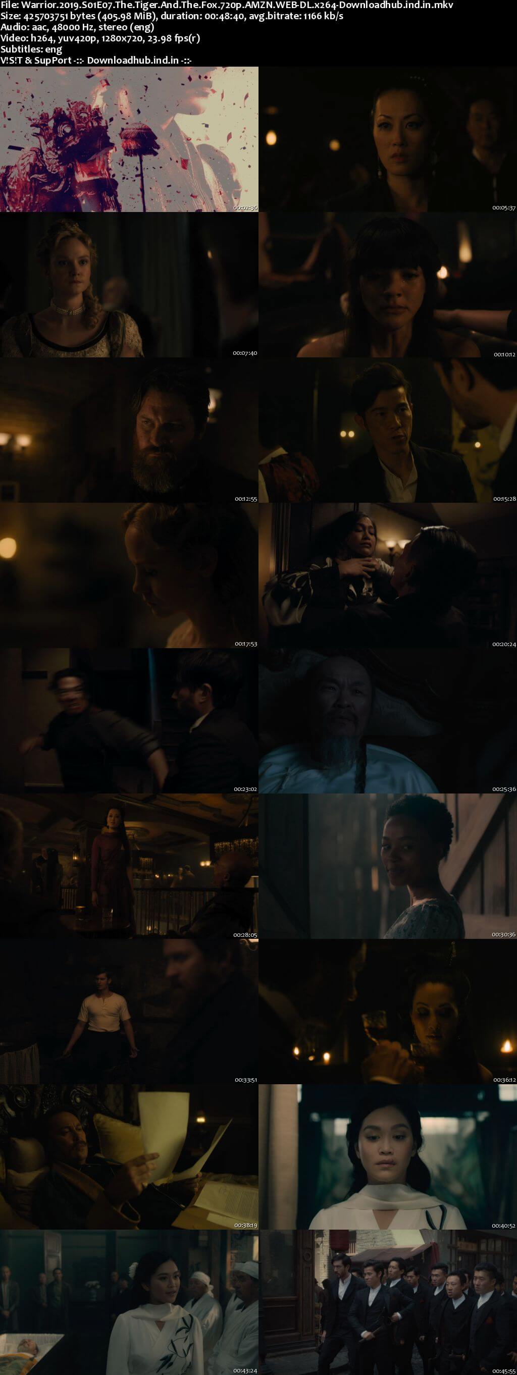 Warrior S01E07 400MB AMZN WEB-DL 720p ESubs