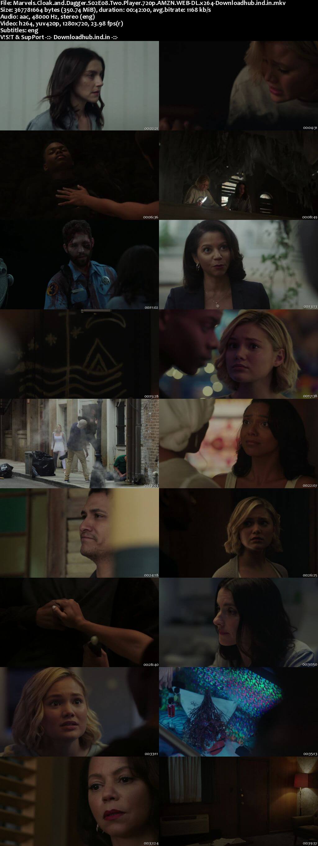 Cloak & Dagger S02E08 350MB AMZN WEB-DL 720p ESubs