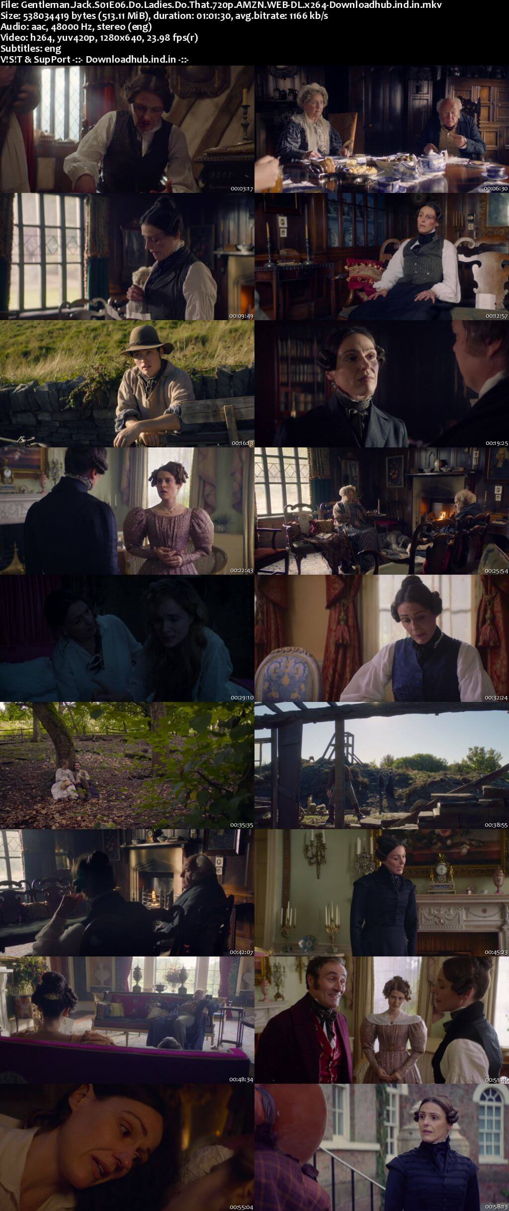 Gentleman Jack S01E06 500MB AMZN WEB-DL 720p ESubs