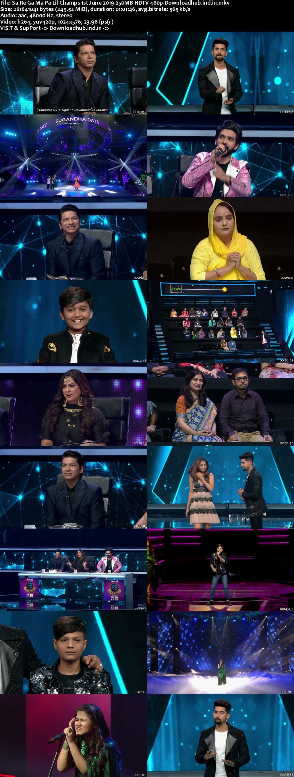 Sa Re Ga Ma Pa Lil Champs 01 June 2019 Episode 32 HDTV 480p