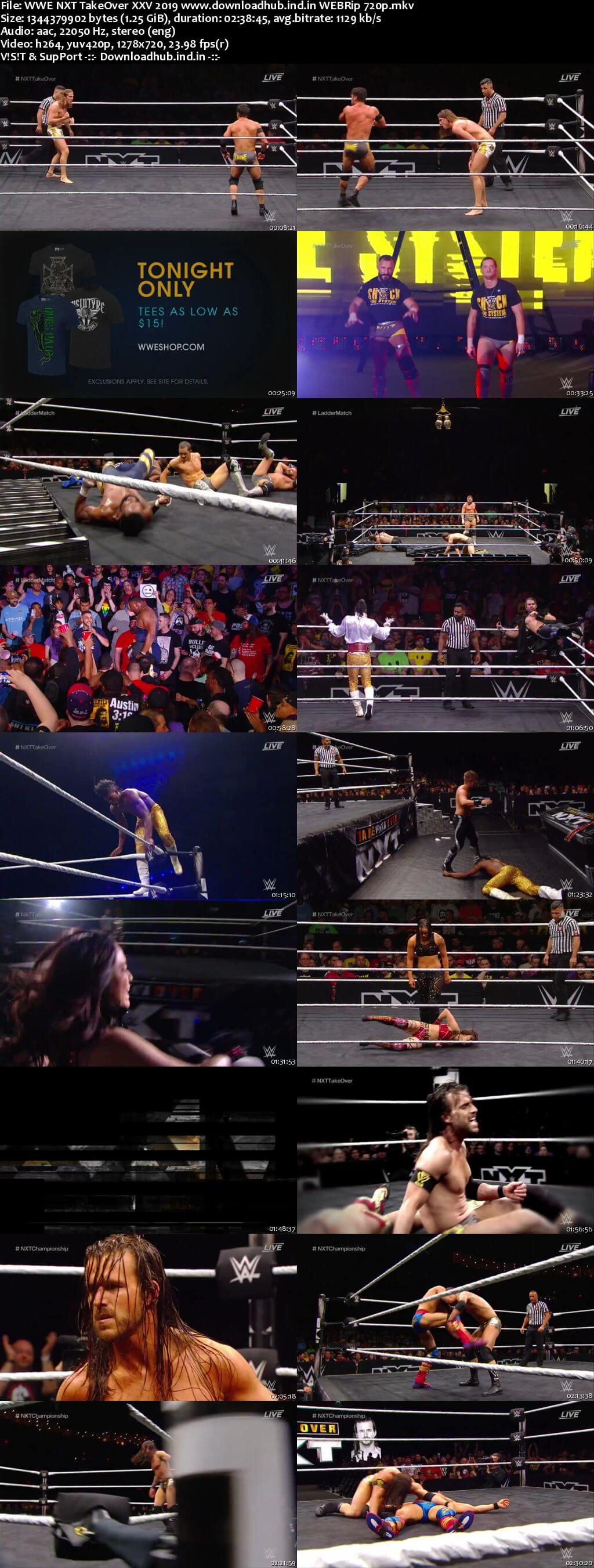 WWE NXT TakeOver XXV 1st June 2019 720p PPV WEBRip x264