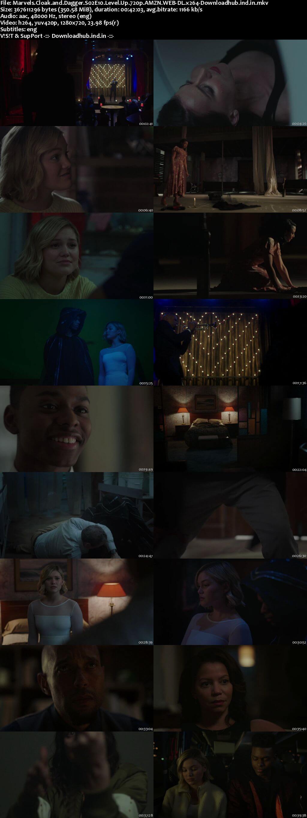 Cloak & Dagger S02E10 350MB AMZN WEB-DL 720p ESubs