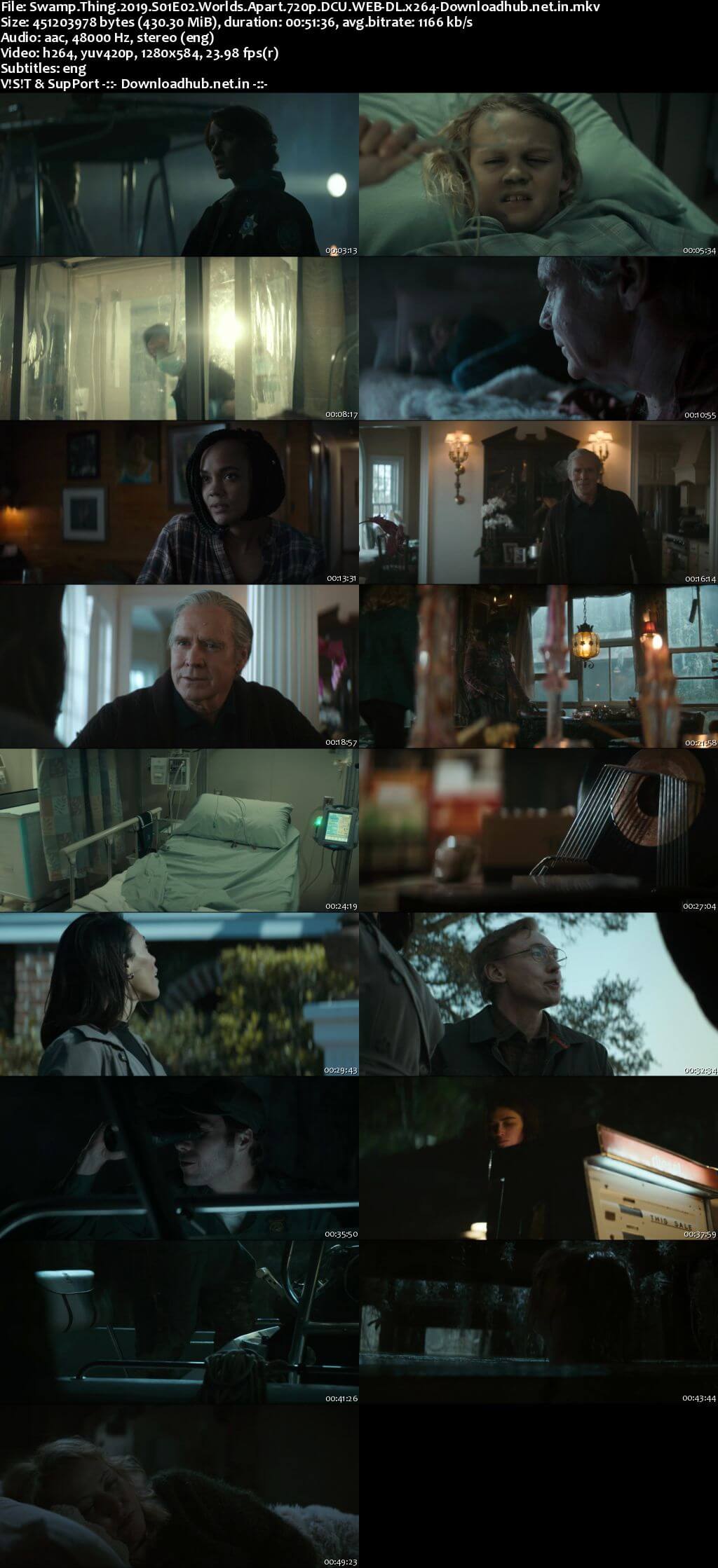 Swamp Thing S01E02 400MB WEB-DL 720p ESubs