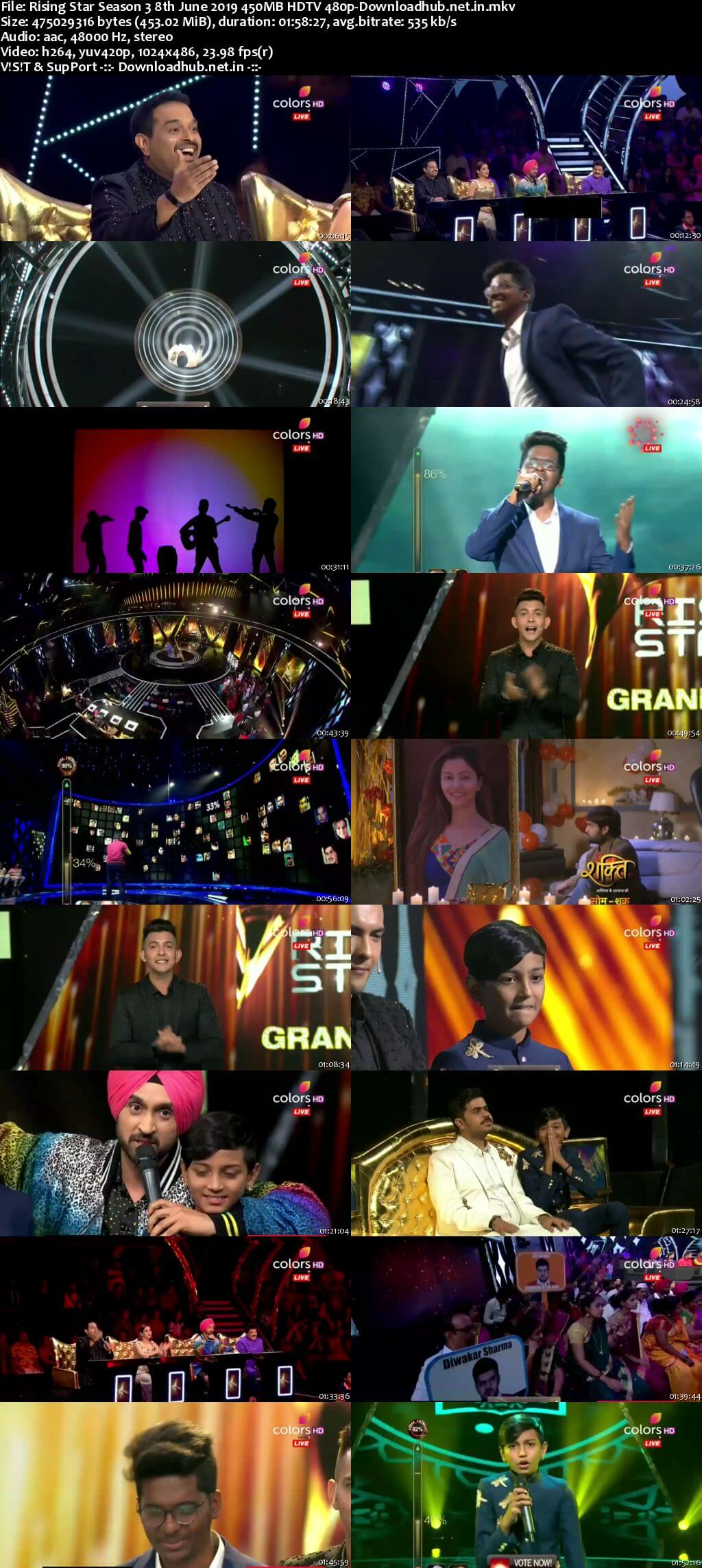 Rising Star Season 3 08 June 2019 Finale Episode HDTV 480p