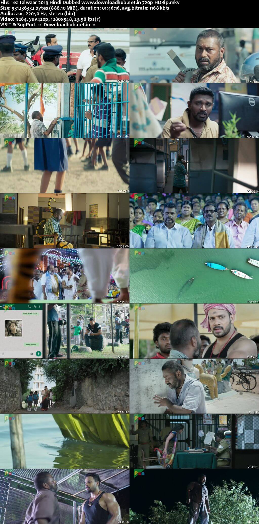 Tez Talwaar 2019 Hindi Dubbed 720p HDRip x264