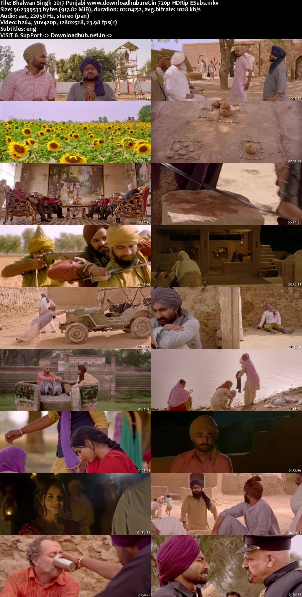 Bhalwan Singh 2017 Punjabi 720p HDRip ESubs