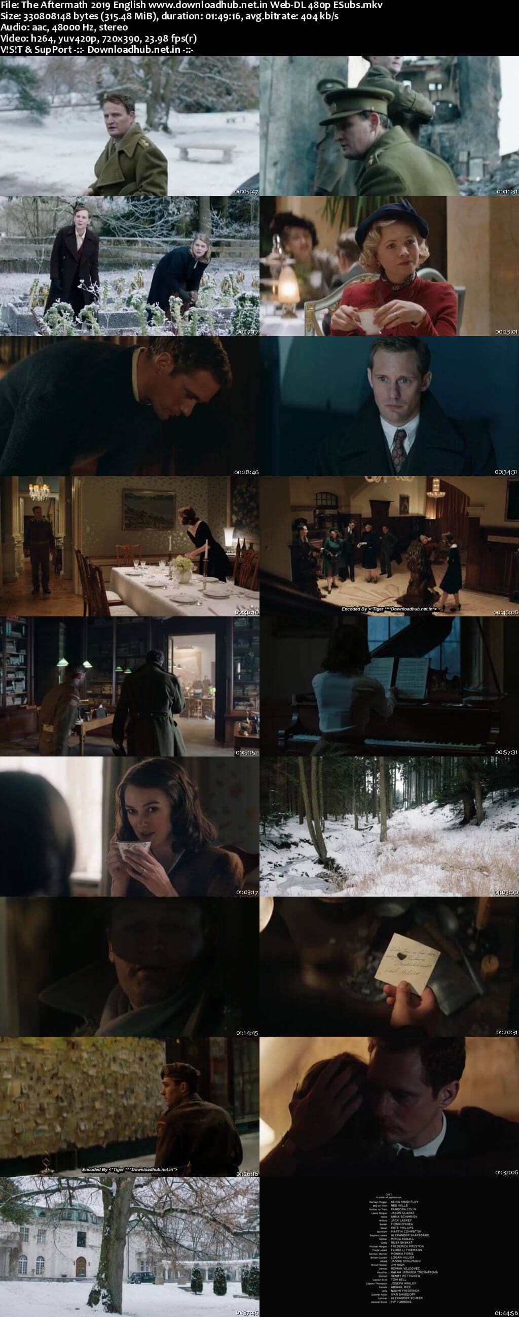 The Aftermath 2019 English 300MB Web-DL 480p ESubs