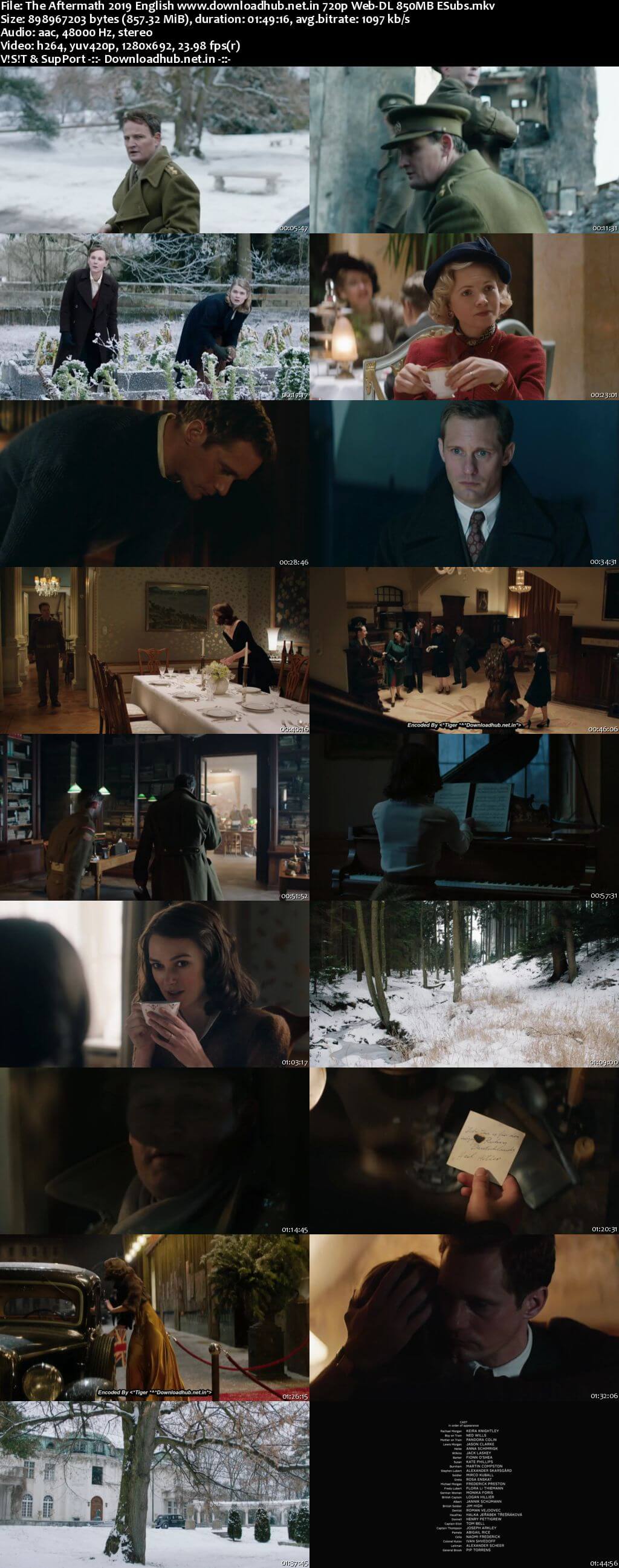 The Aftermath 2019 English 720p Web-DL 850MB ESubs