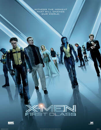 X-Men First Class 2011 Hindi Dual Audio BRRip Full Movie 720p Download