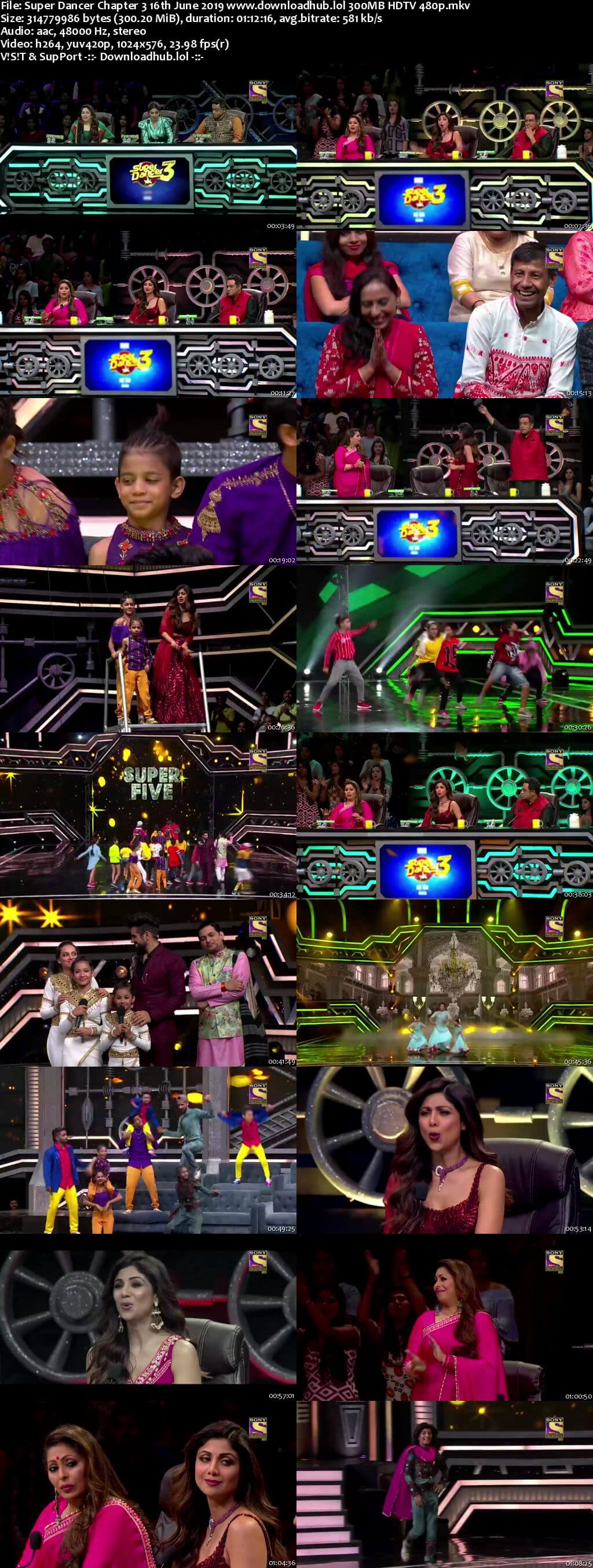 Super Dancer Chapter 3 16 June 2019 Episode 50 HDTV 480p